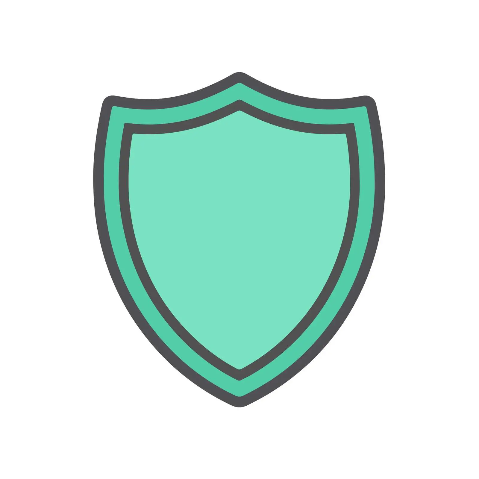 Clean Shield Icon Design — free download from Dotvec