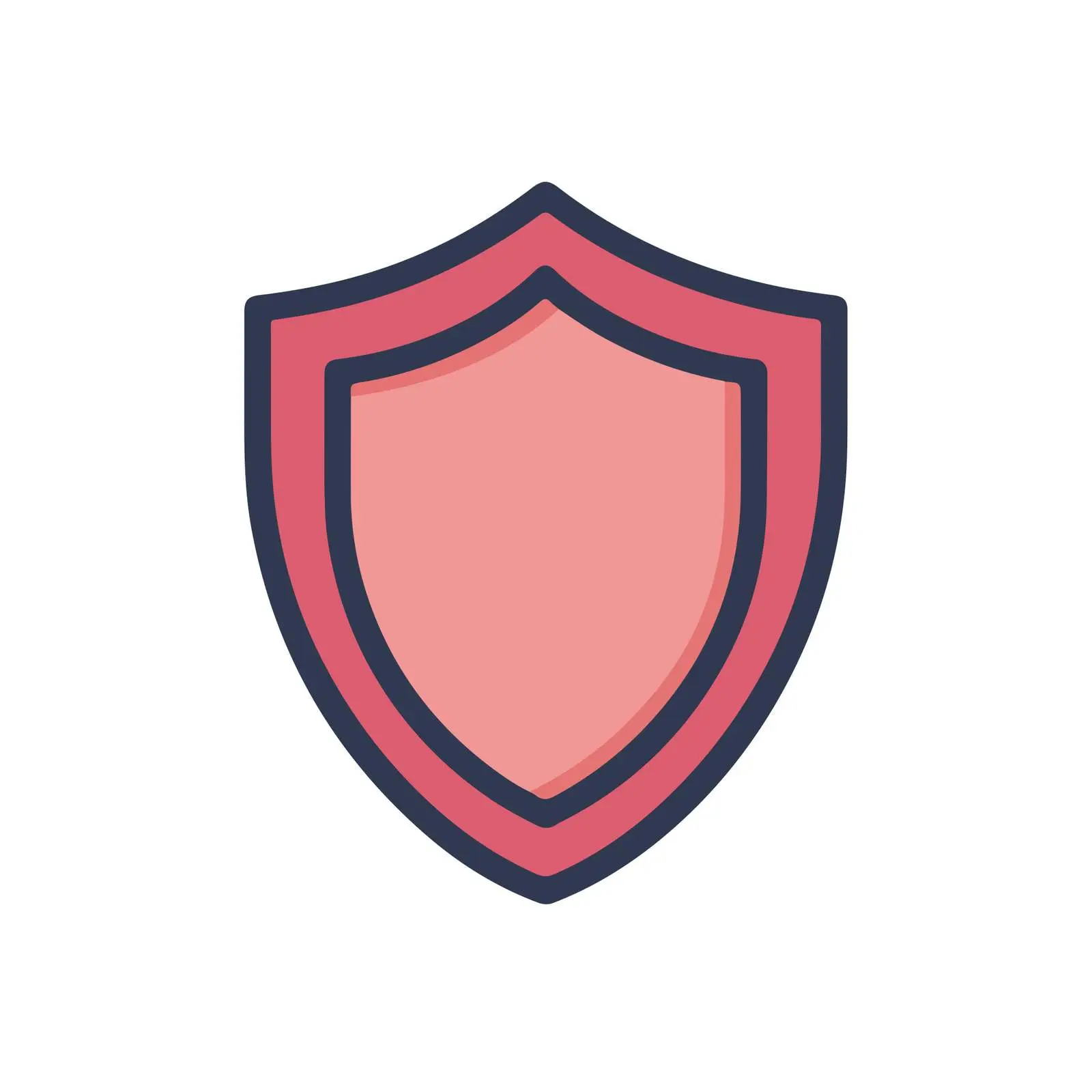 Flat Shield Icon Design — free download from Dotvec