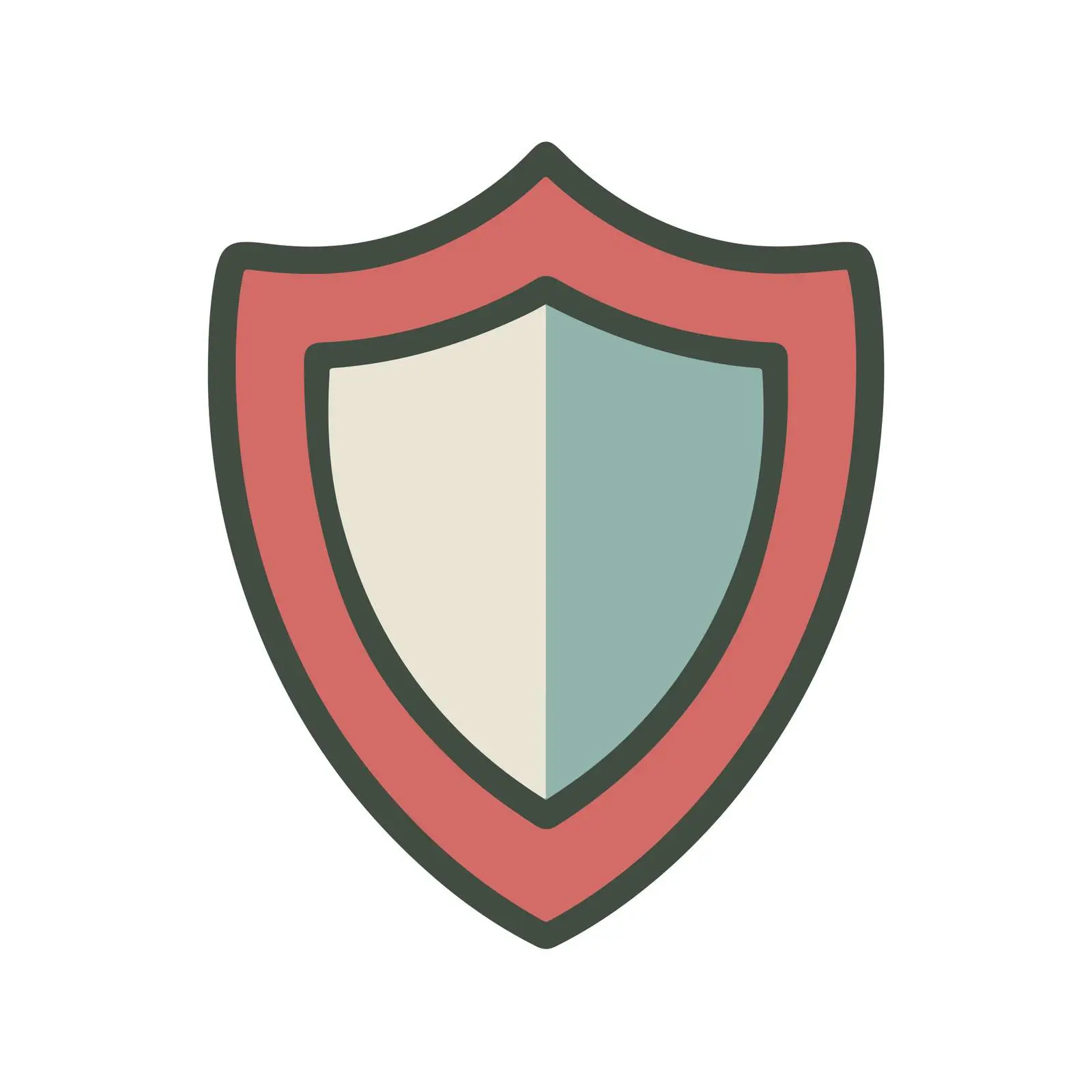 Clean Shield Icon Design — free download from Dotvec