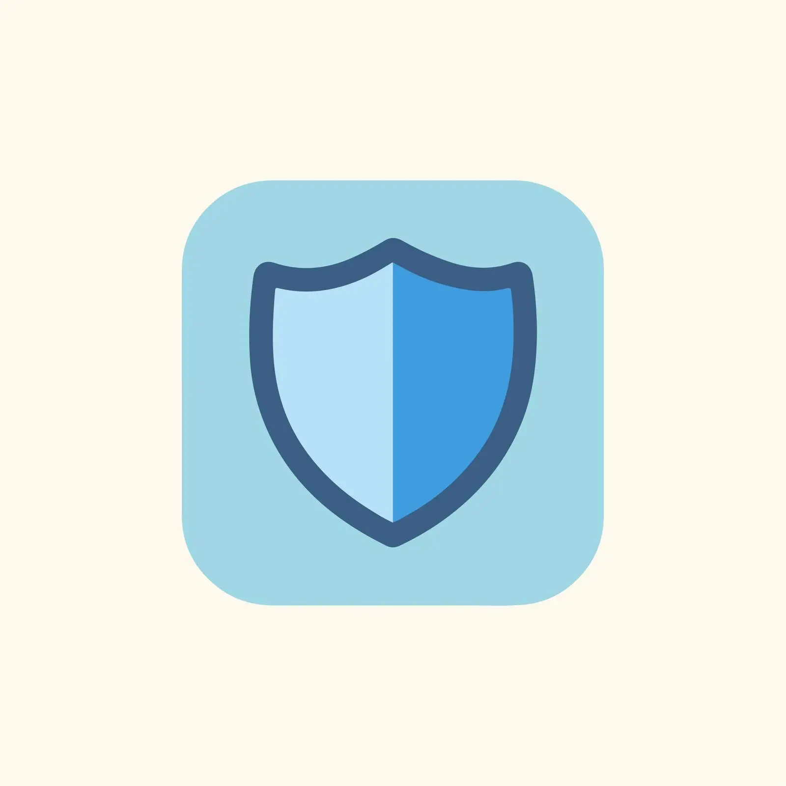 Minimalist Shield Icon Design — free download from Dotvec