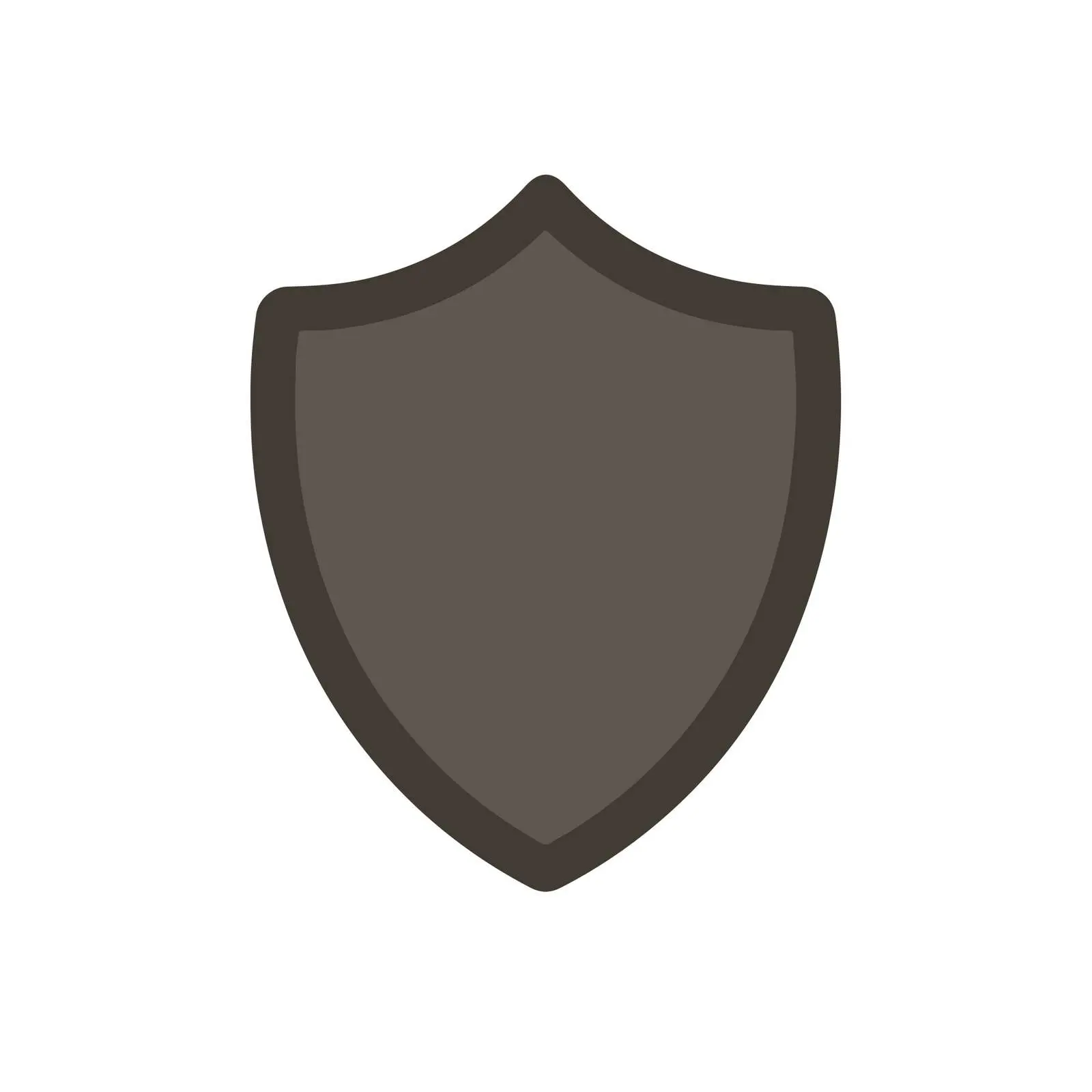 Minimalist Shield Icon — free download from Dotvec