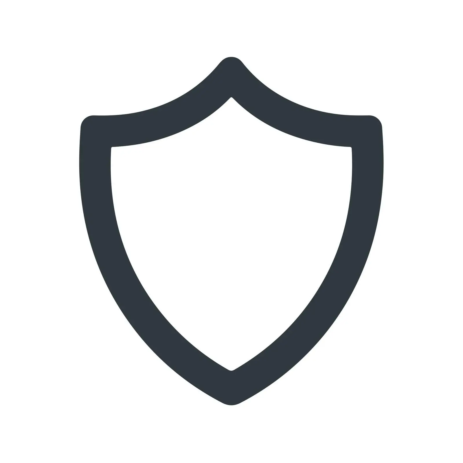 Simple Geometric Shield Icon — free download from Dotvec