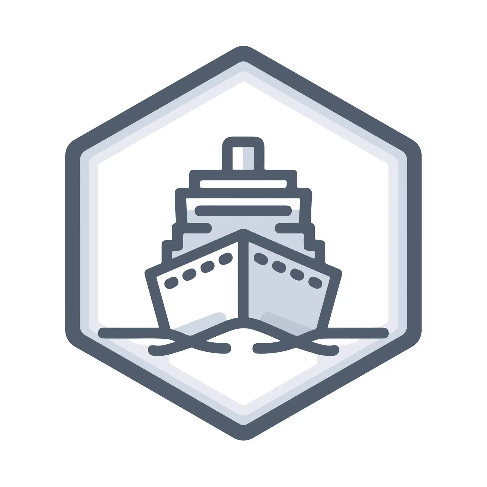 Minimal Ship Icon — free download from Dotvec