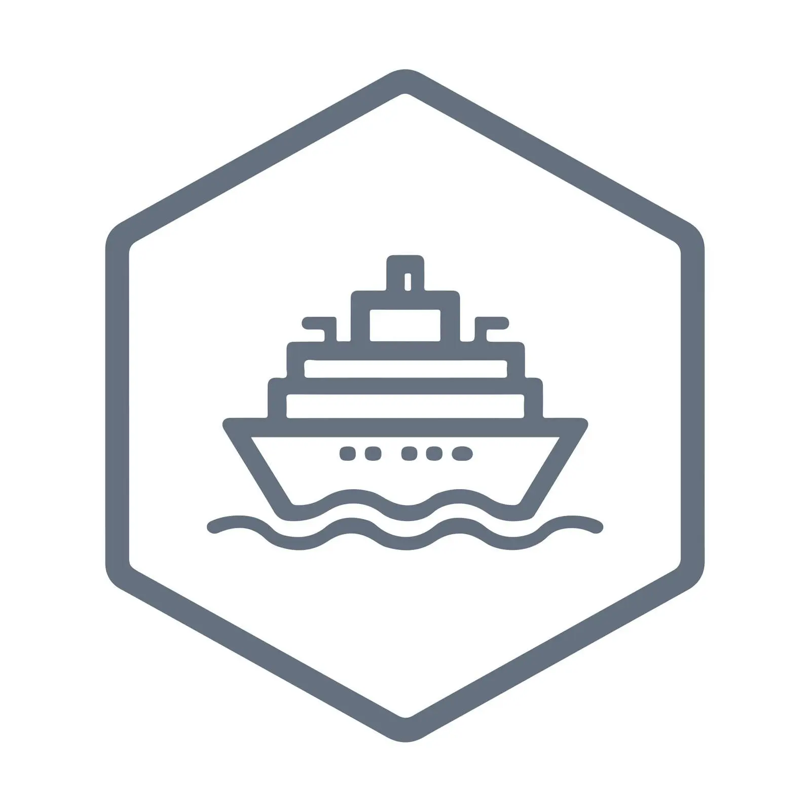 Minimal Ship Icon — free download from Dotvec