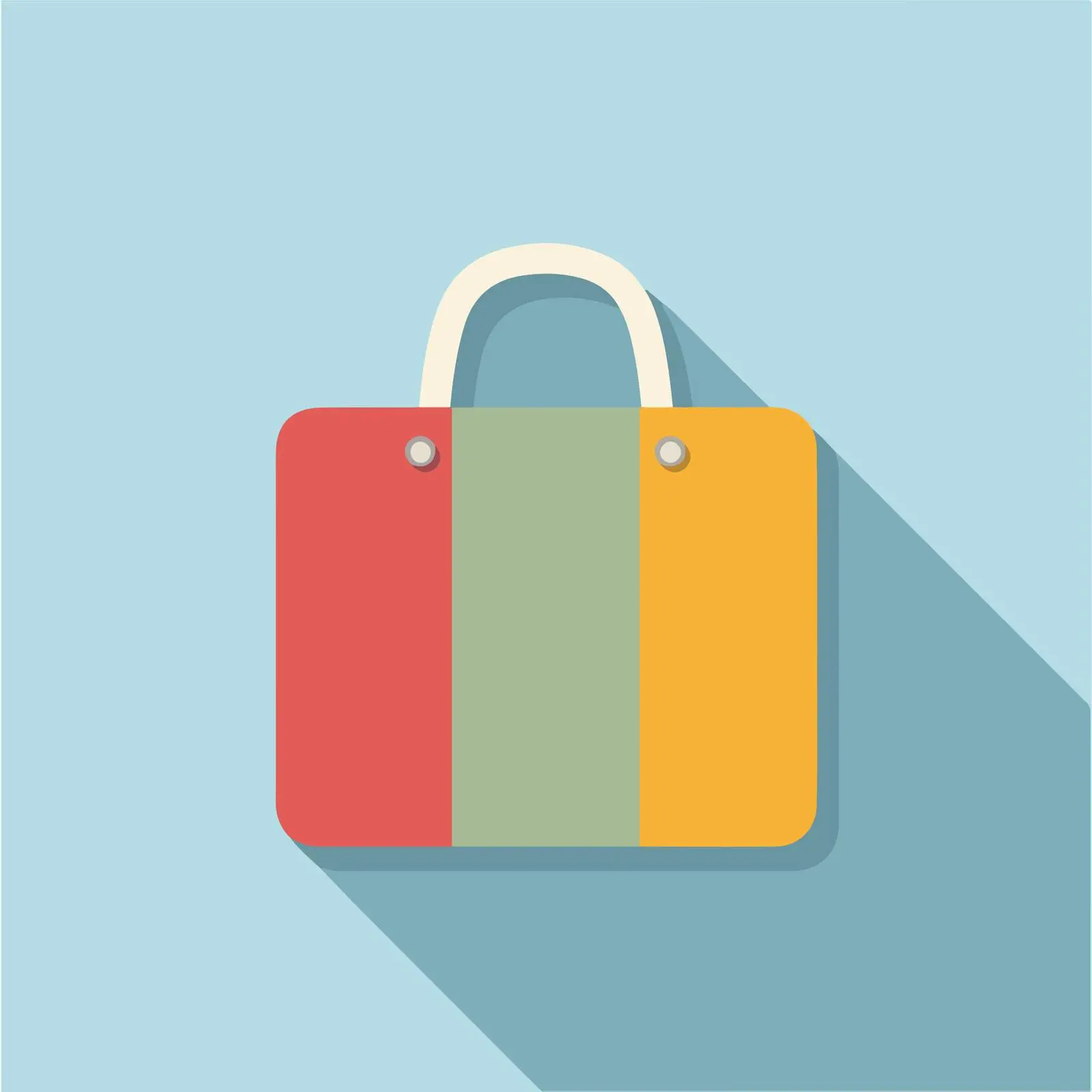 Minimal Shopping Bag Icon — free download from Dotvec