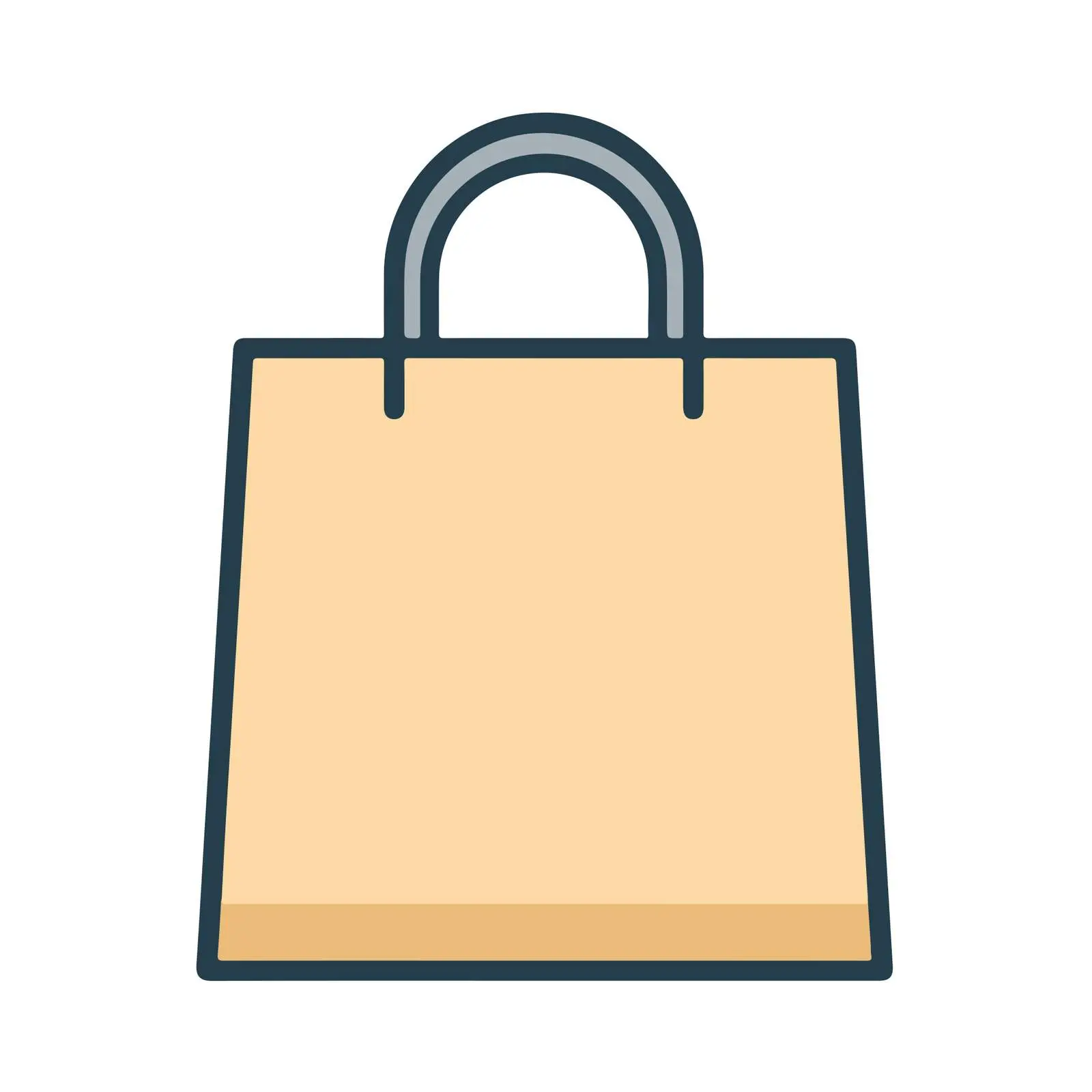 Shopping Bag Duotone Icon — free download from Dotvec