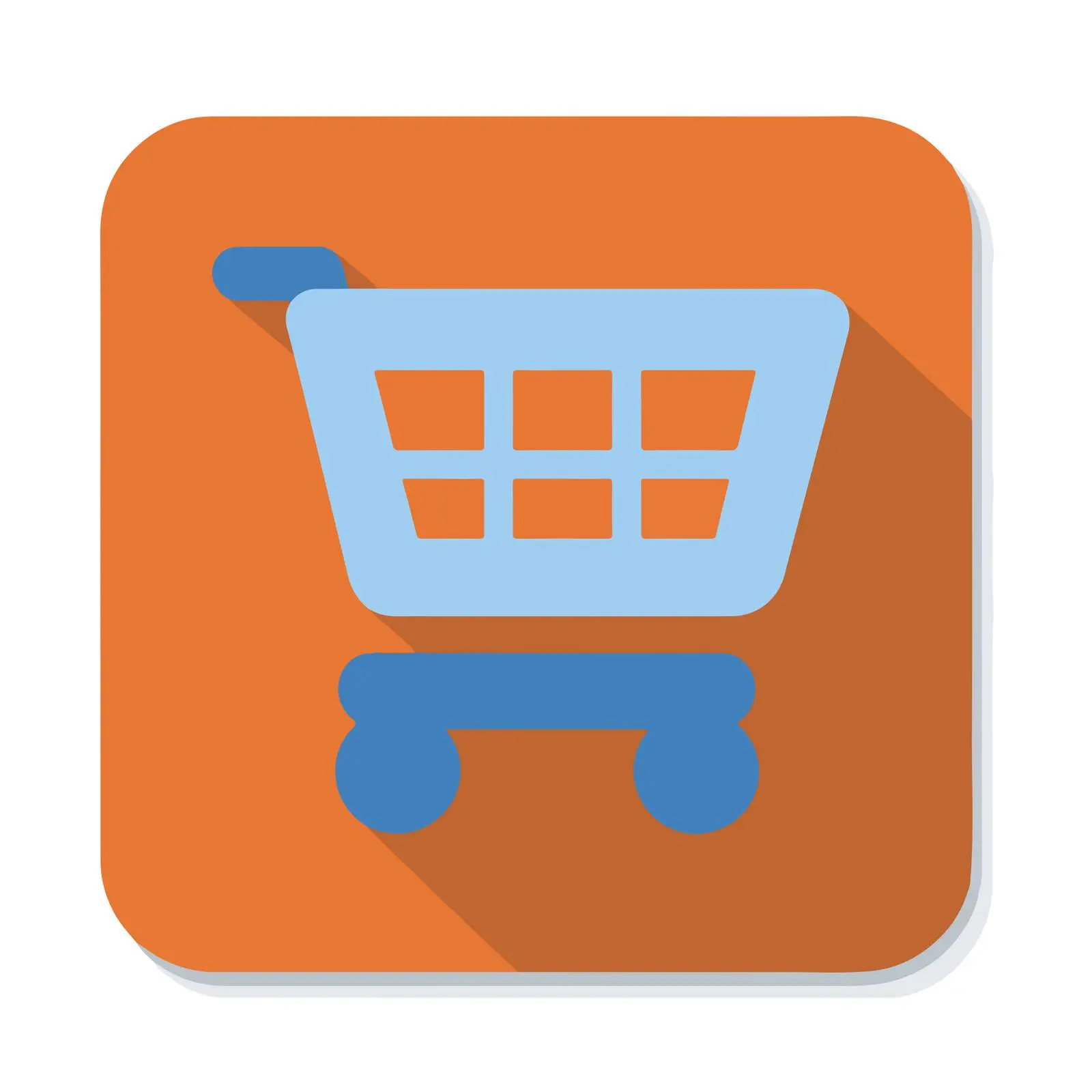 Minimalistic Shopping Cart Icon — free download from Dotvec