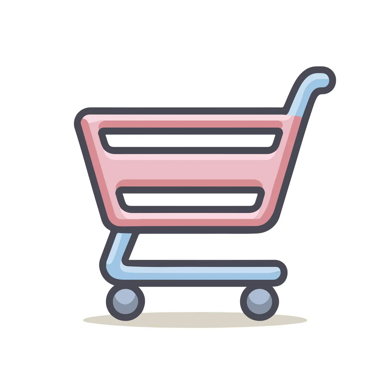 Minimal Shopping Cart Icon — free download from Dotvec