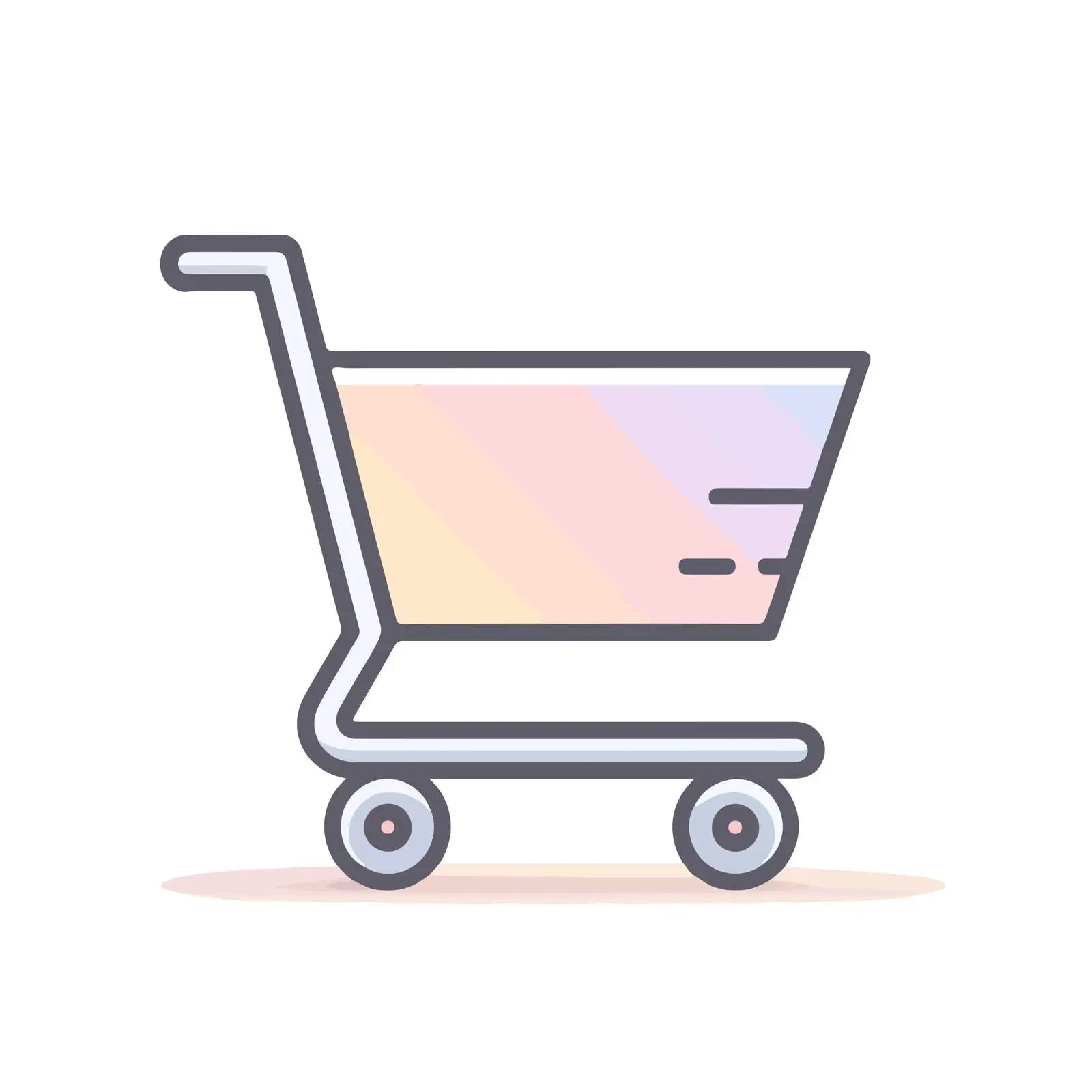 Minimal Shopping Cart Icon — free download from Dotvec