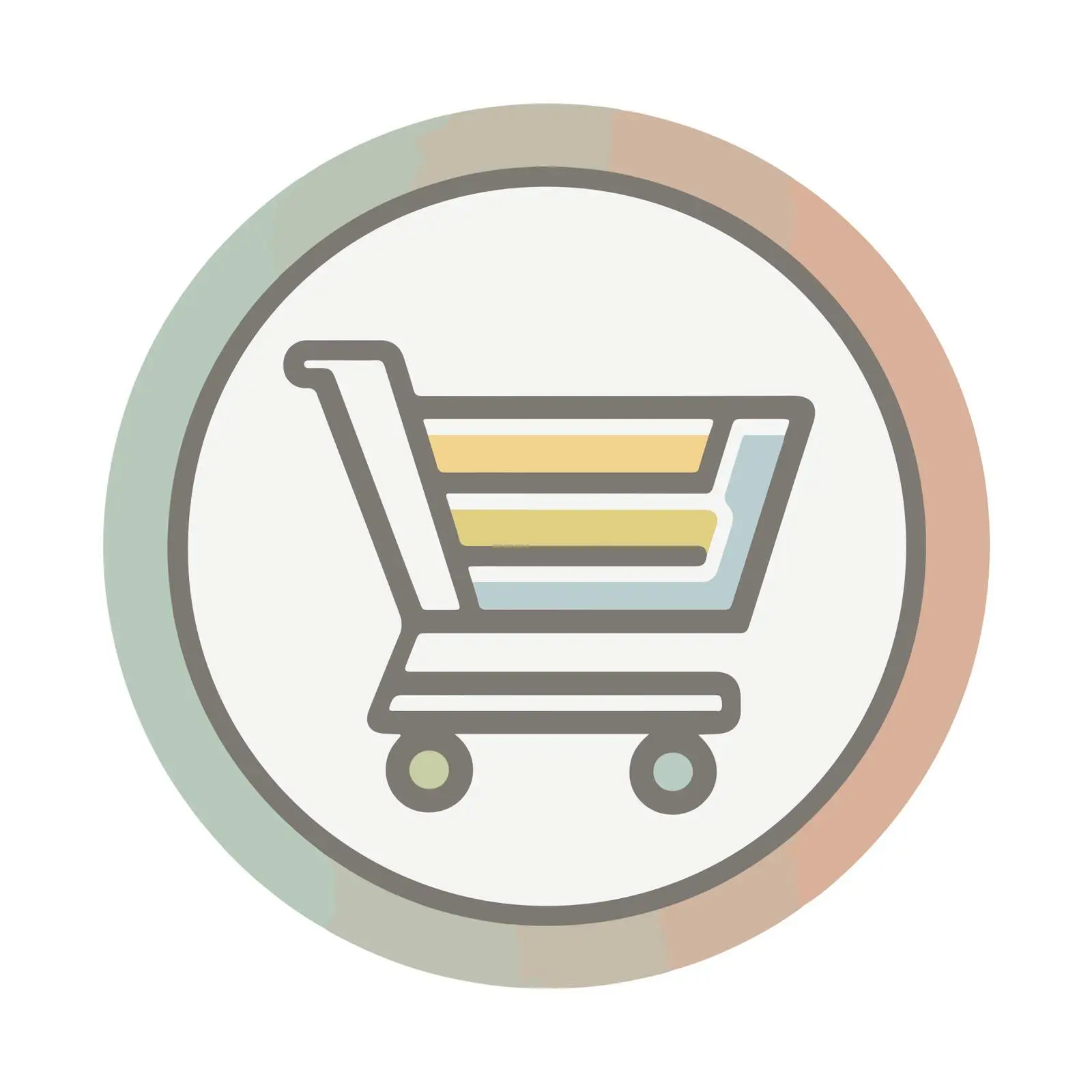 Minimal Shopping Cart Icon — free download from Dotvec