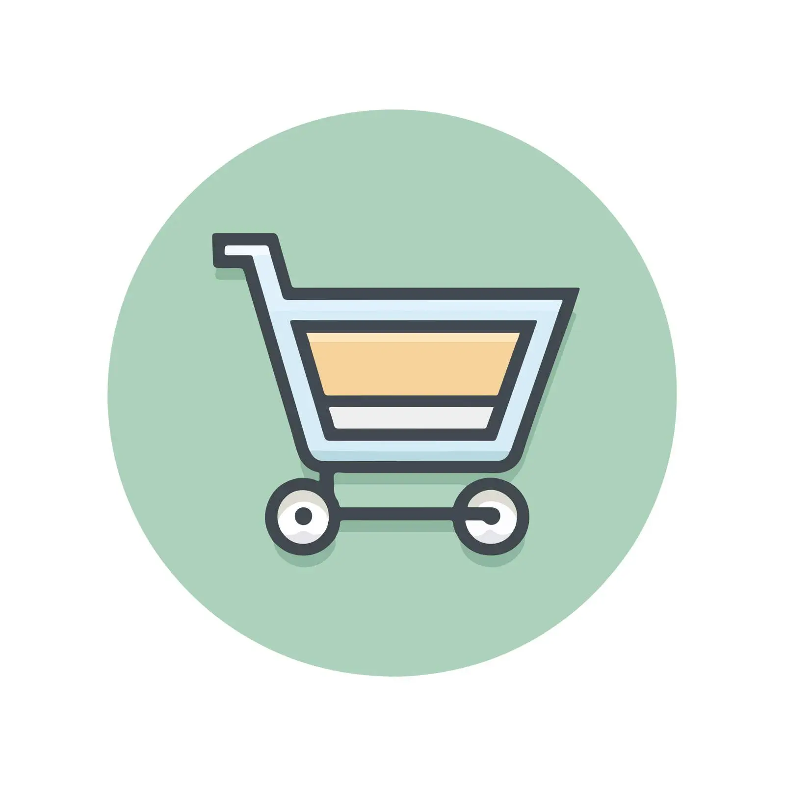 Minimal Shopping Cart Icon — free download from Dotvec