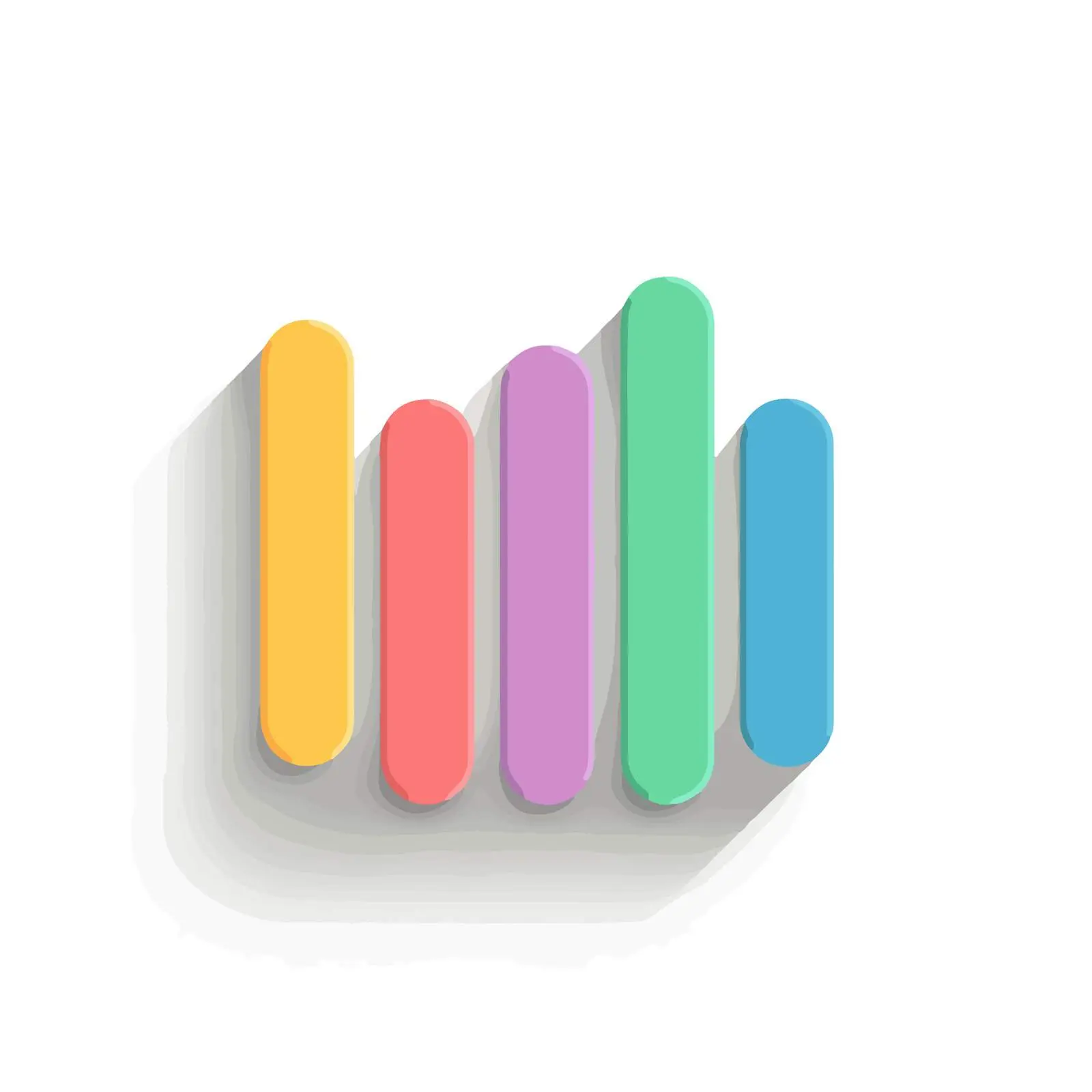 Signal Bars Icon Design — free download from Dotvec