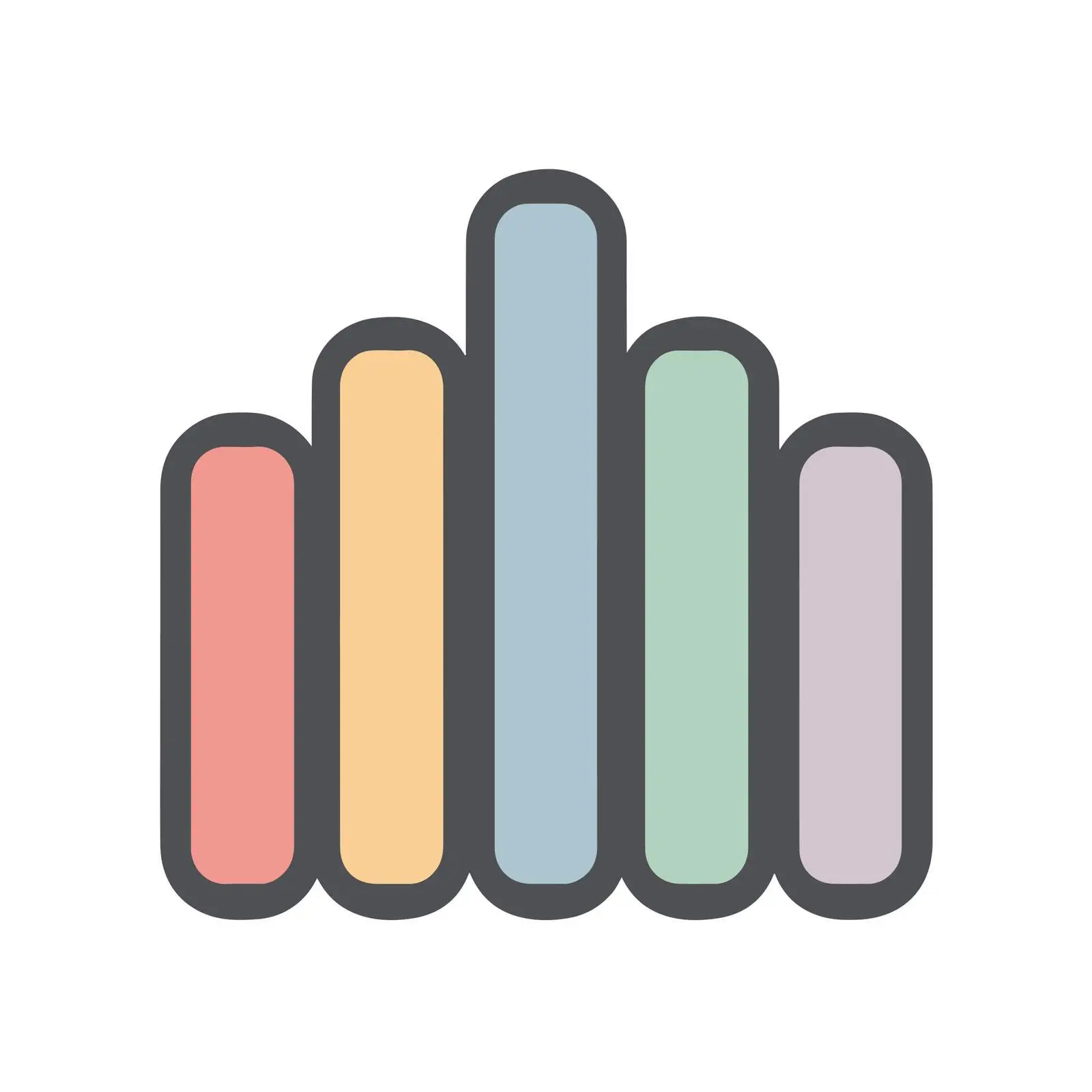 Clean UI Signal Bars Icon — free download from Dotvec