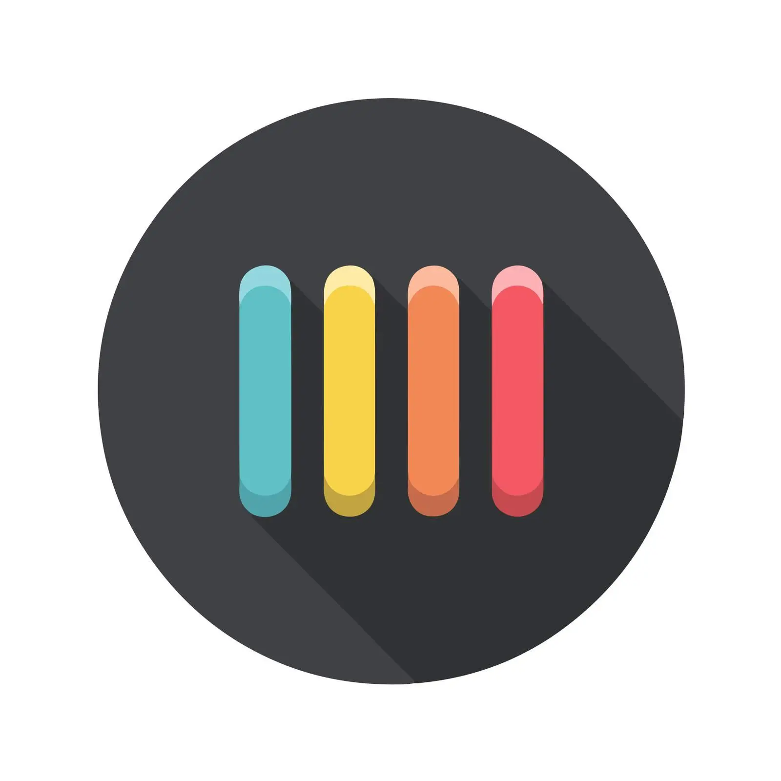 Signal Bars Icon Design — free download from Dotvec