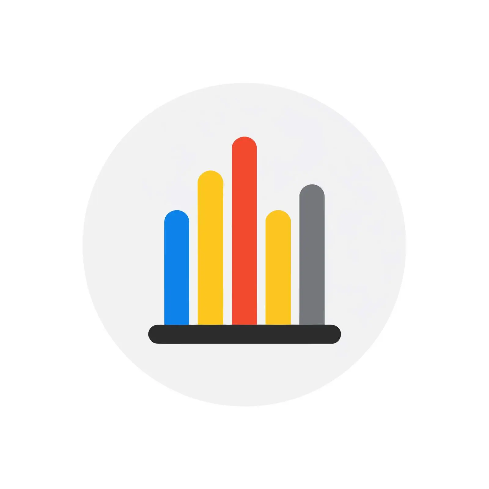 Signal Bars Icon in Flat Design — free download from Dotvec