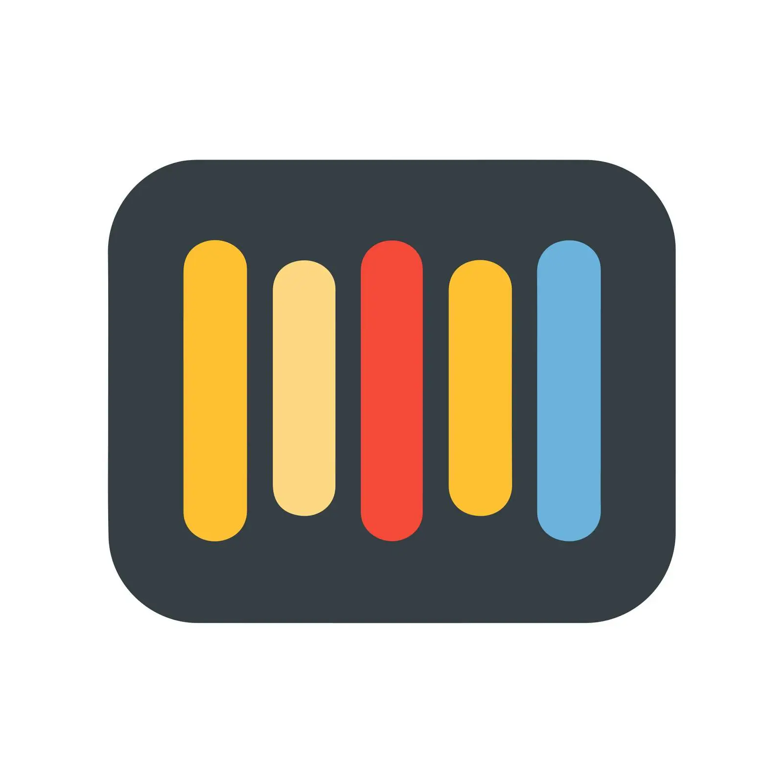 Signal Bars Flat Icon — free download from Dotvec