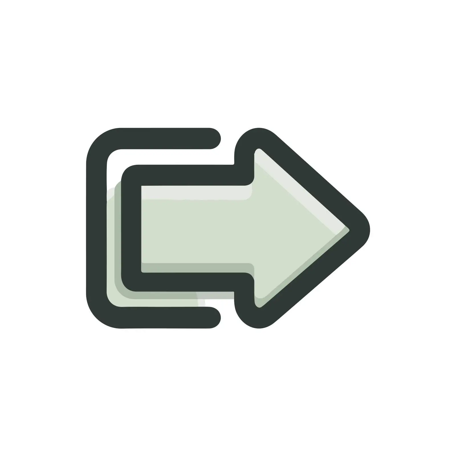 Clean Skip Next UI Icon — free download from Dotvec