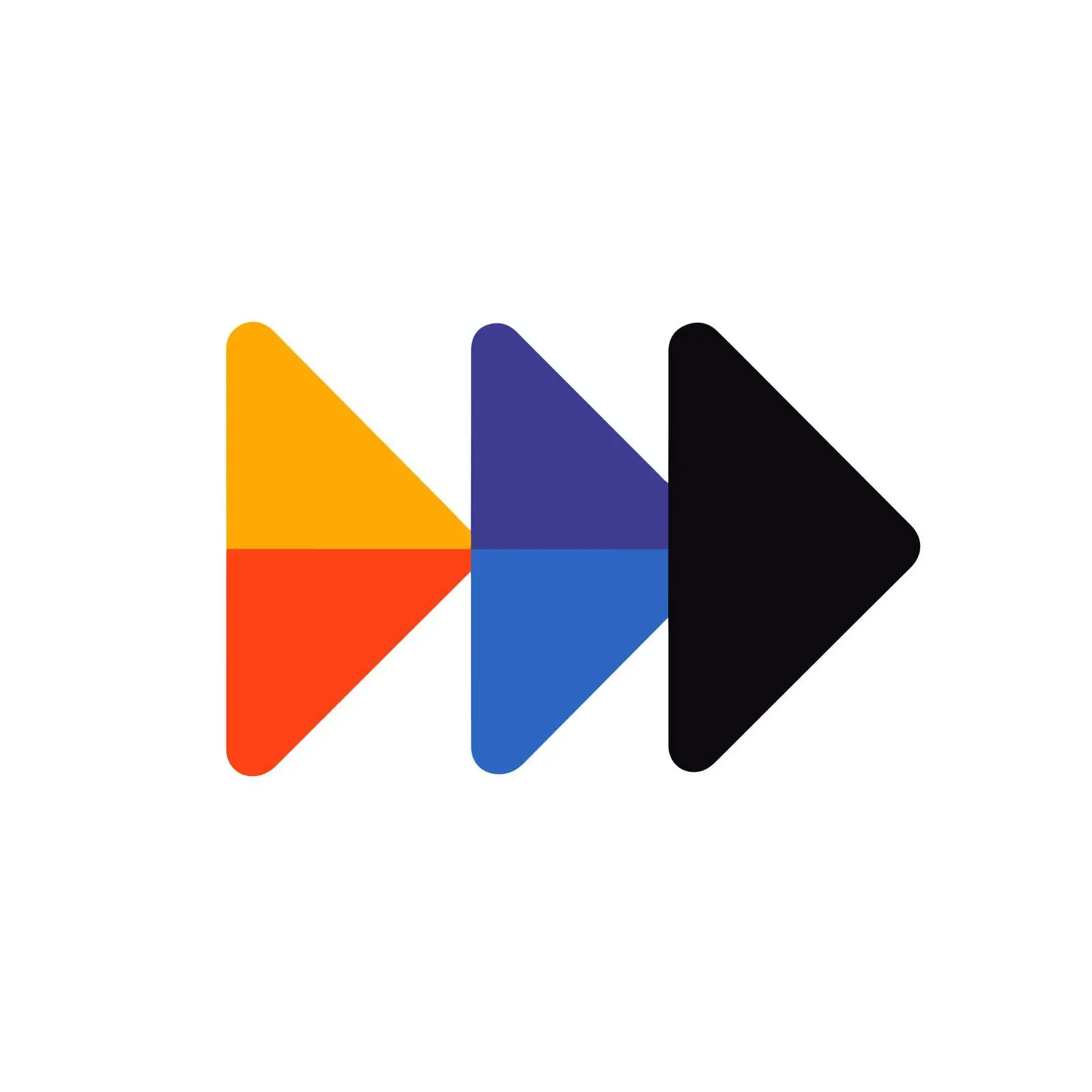 Skip Next Solid Flat Icon — free download from Dotvec