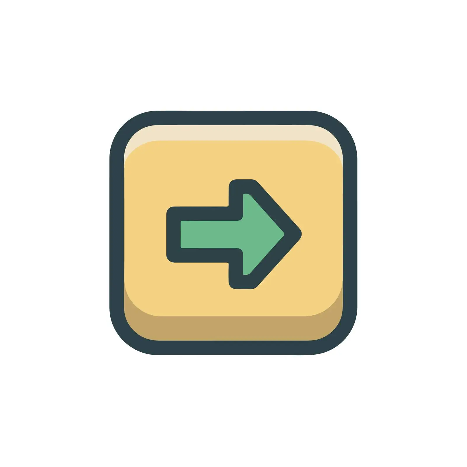 Skip Previous Clean UI Flat Icon — free download from Dotvec