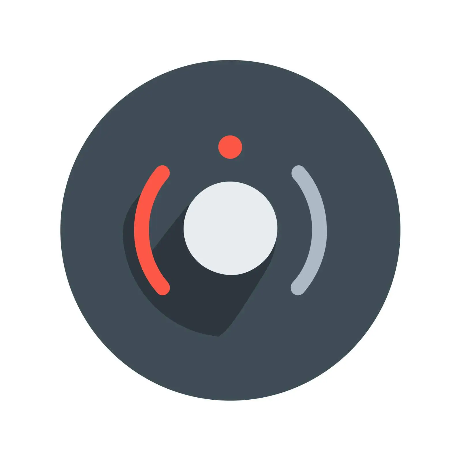 Slider Control Icon Flat Design — free download from Dotvec