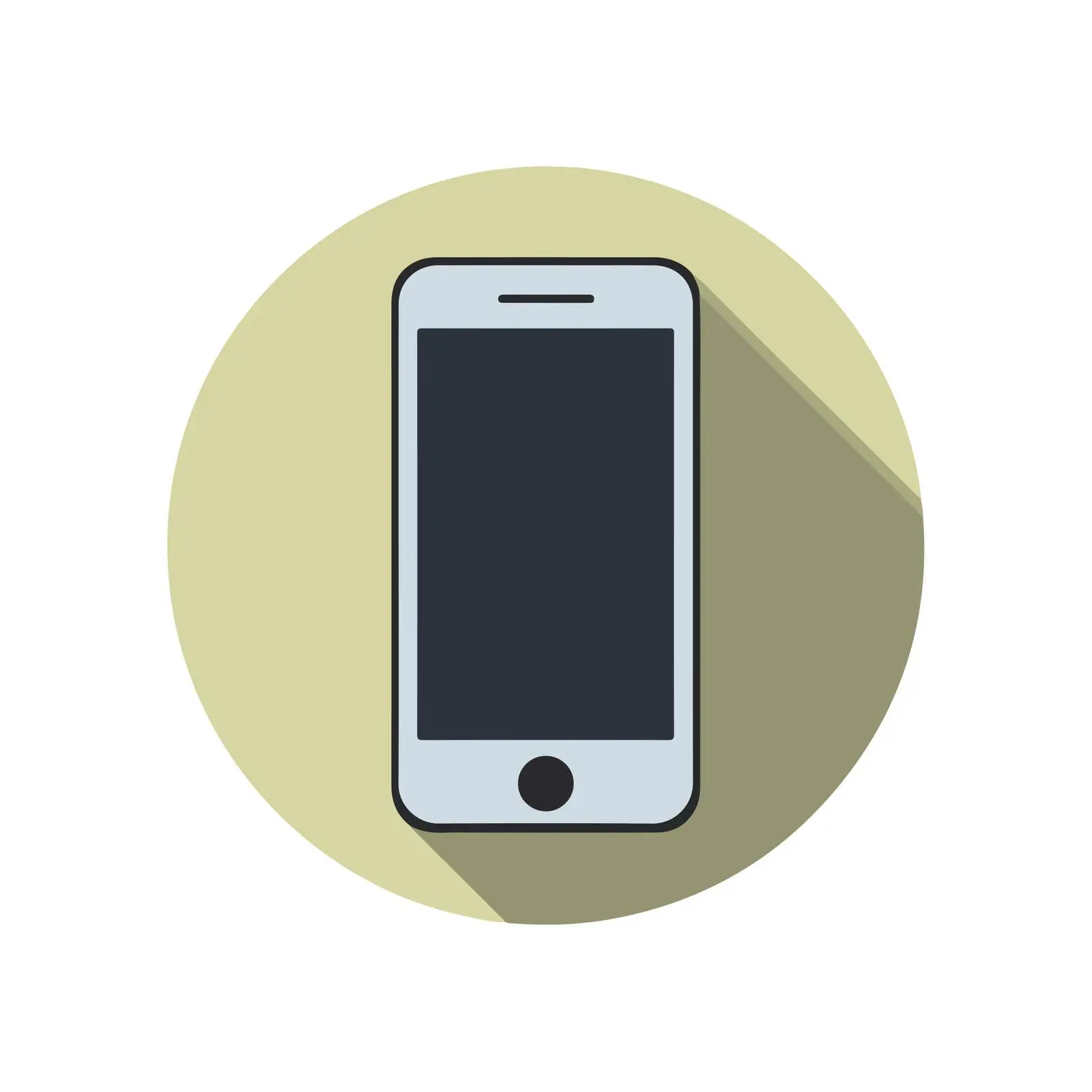 Smartphone Minimalist Icon — free download from Dotvec