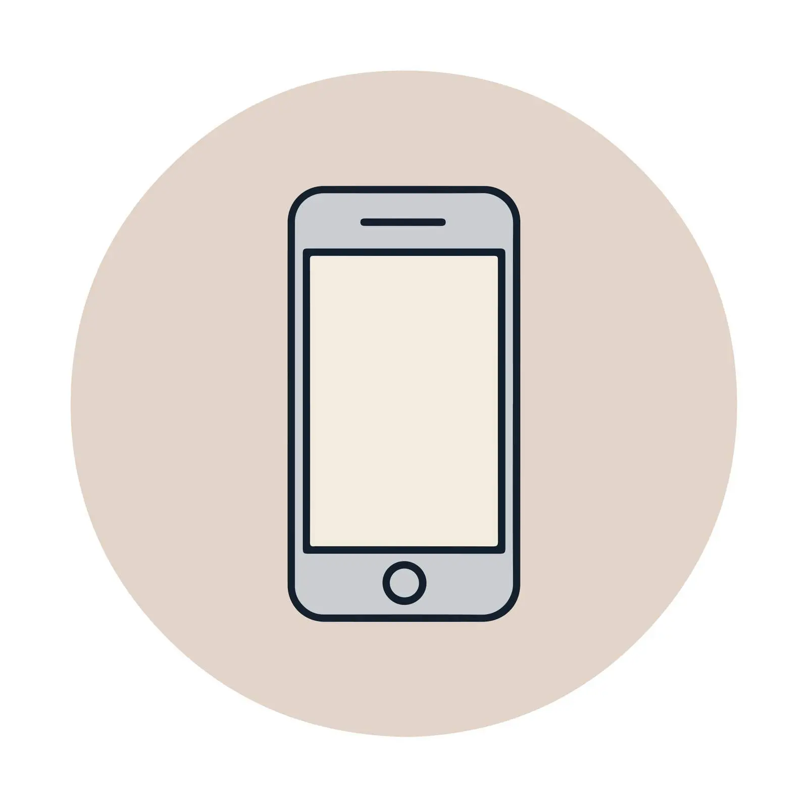 Modern Smartphone Icon — free download from Dotvec