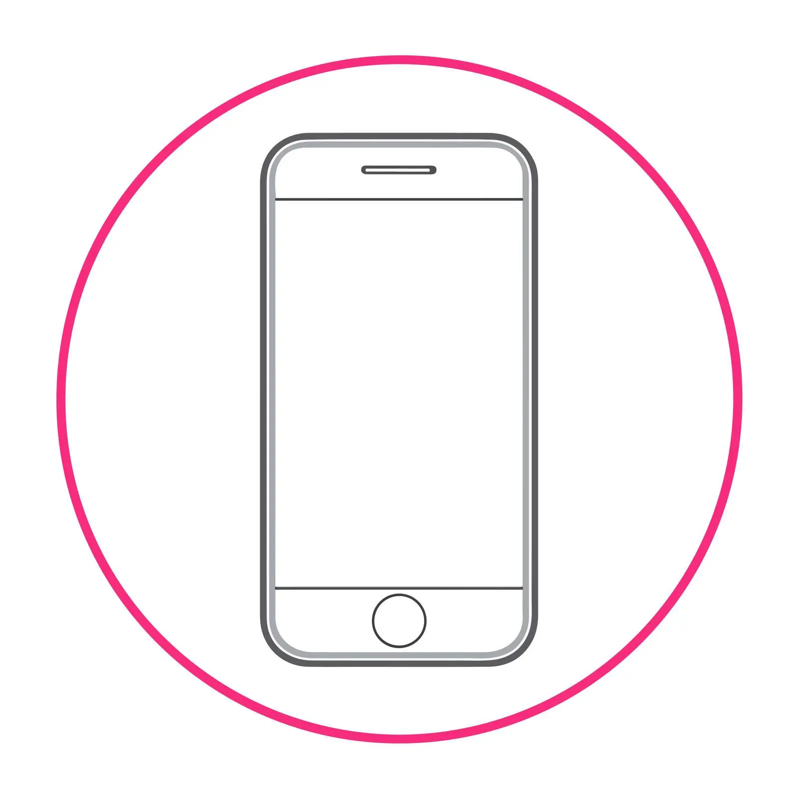 Modern Smartphone Icon — free download from Dotvec