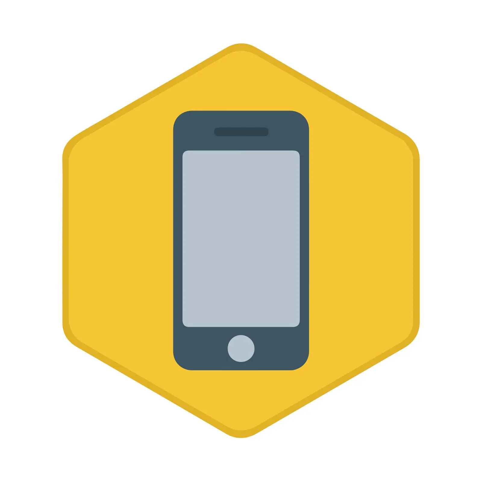Minimal Smartphone Icon — free download from Dotvec