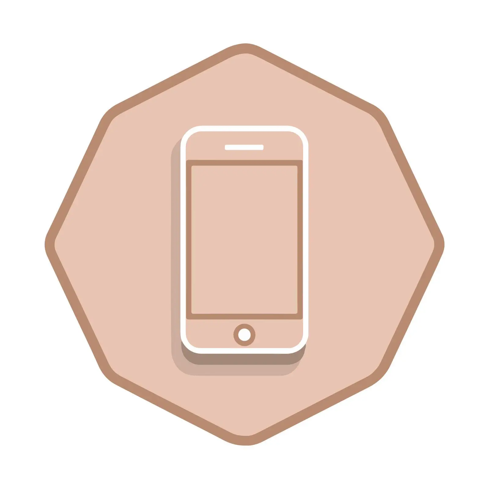 Minimal Smartphone Icon — free download from Dotvec