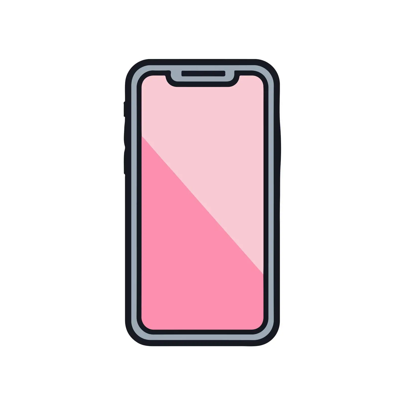 Minimal Smartphone Icon — free download from Dotvec