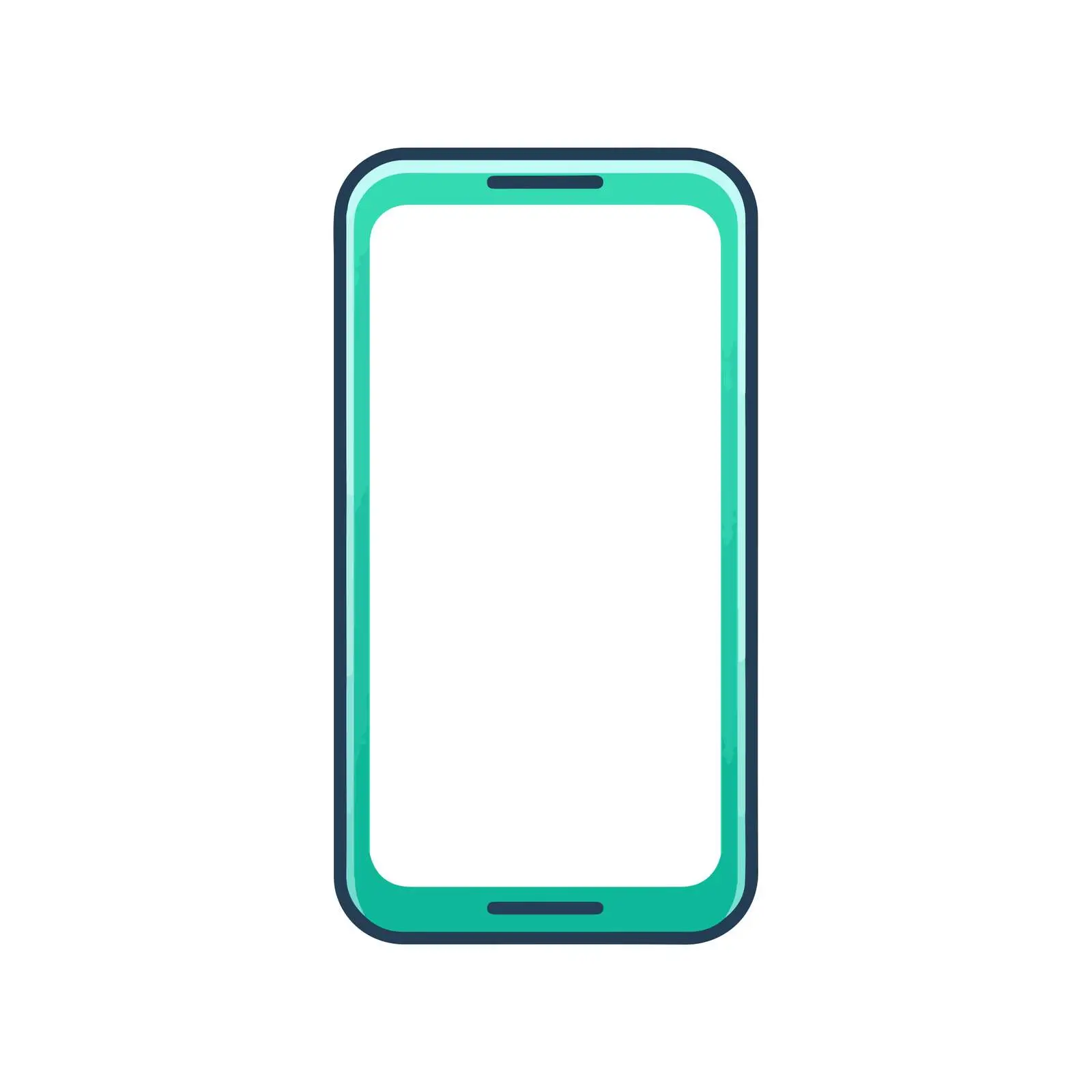 Minimal Smartphone Icon — free download from Dotvec