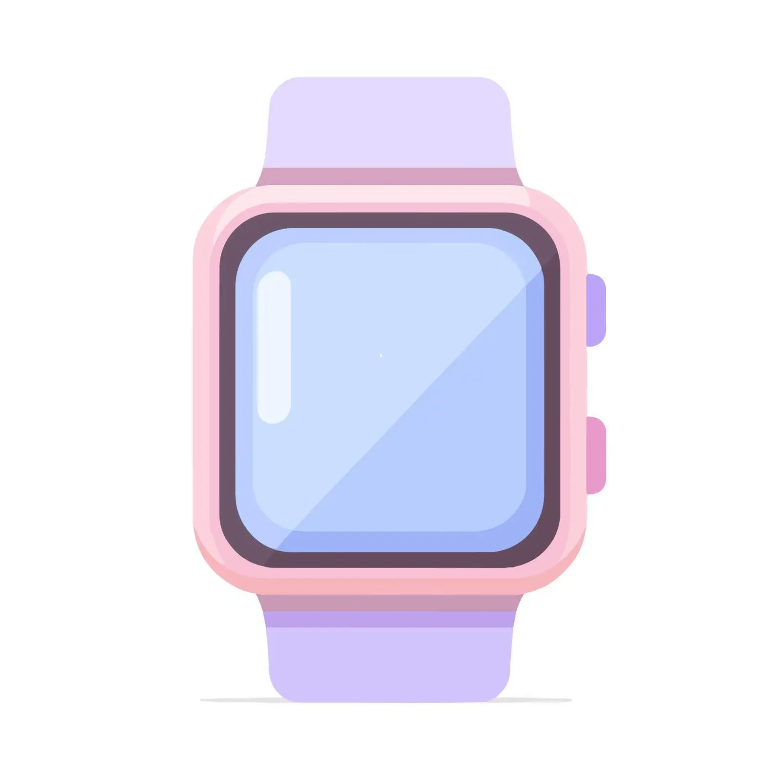 Smartwatch Flat Design Icon — free download from Dotvec
