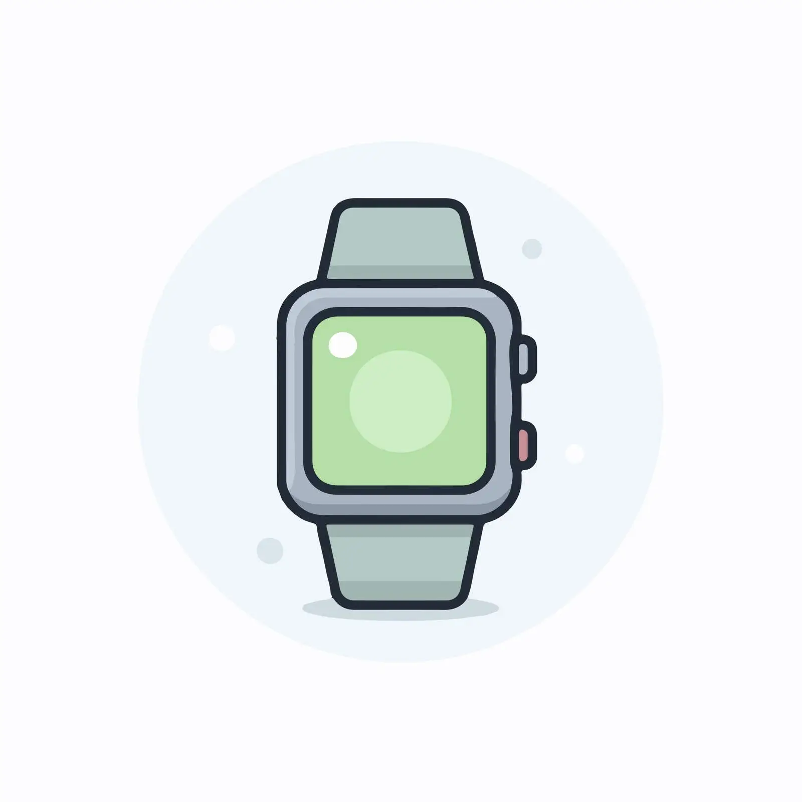 Minimal Smartwatch Icon — free download from Dotvec