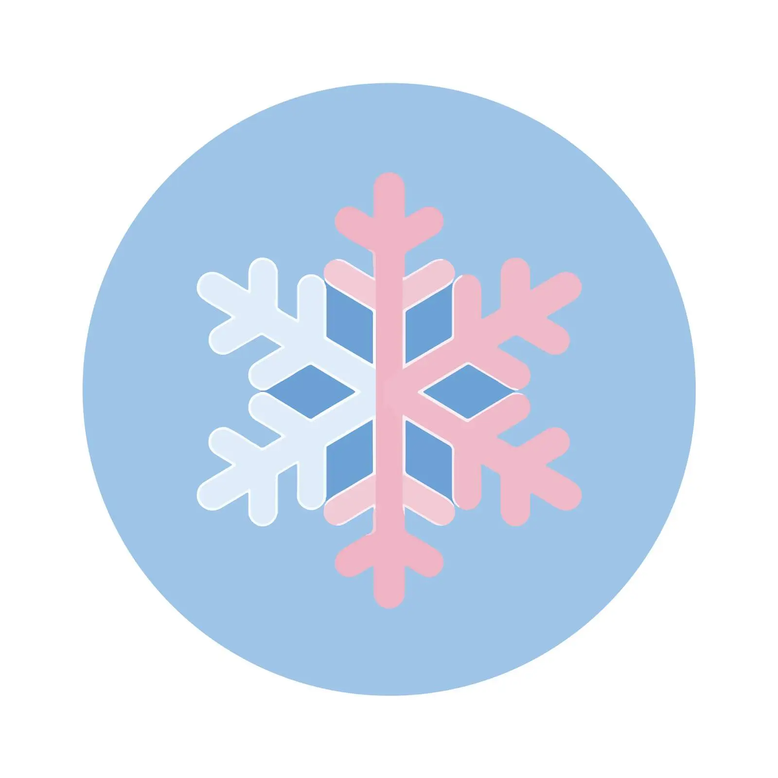 Snowflake Clean UI Icon — free download from Dotvec