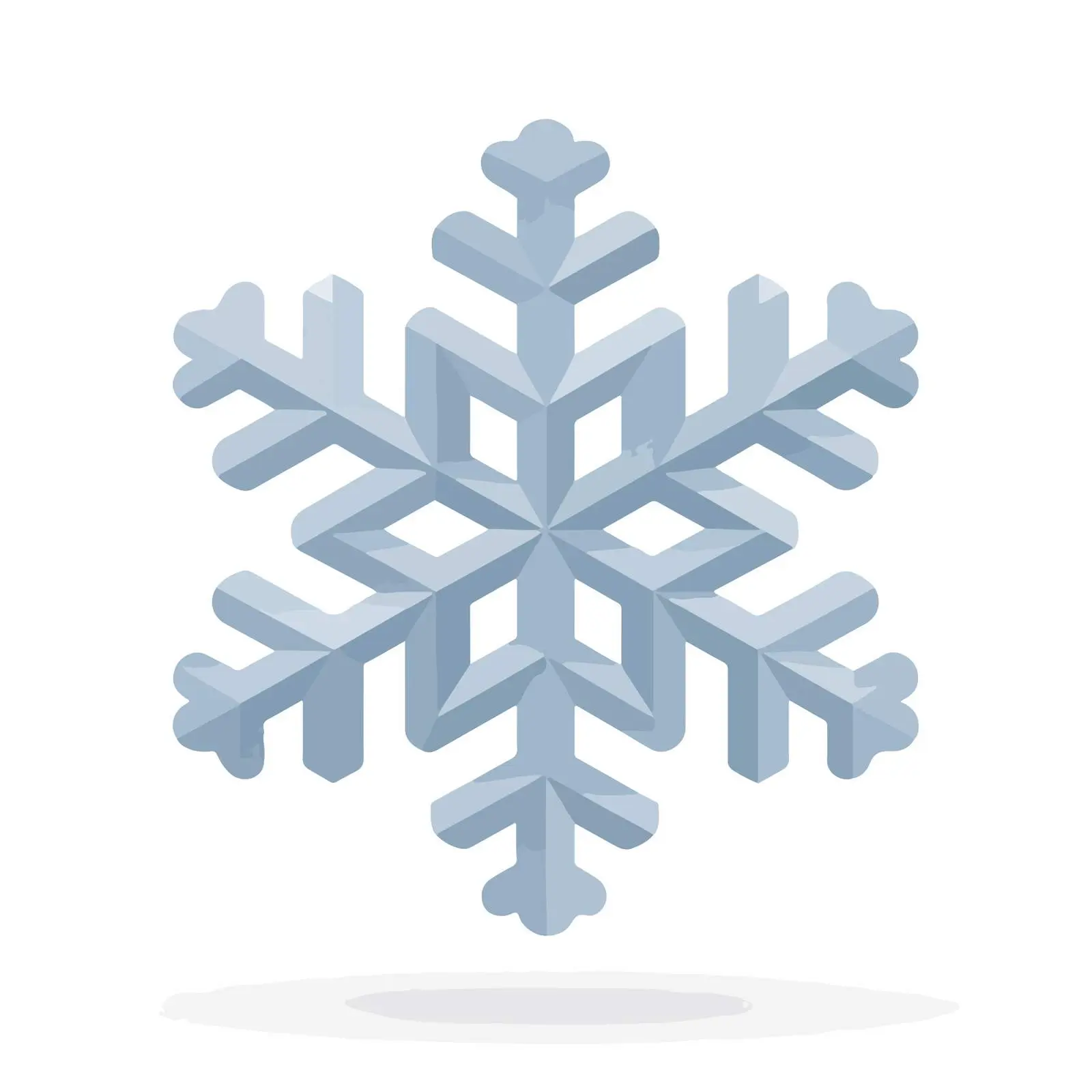 Snowflake Clean UI Icon — free download from Dotvec