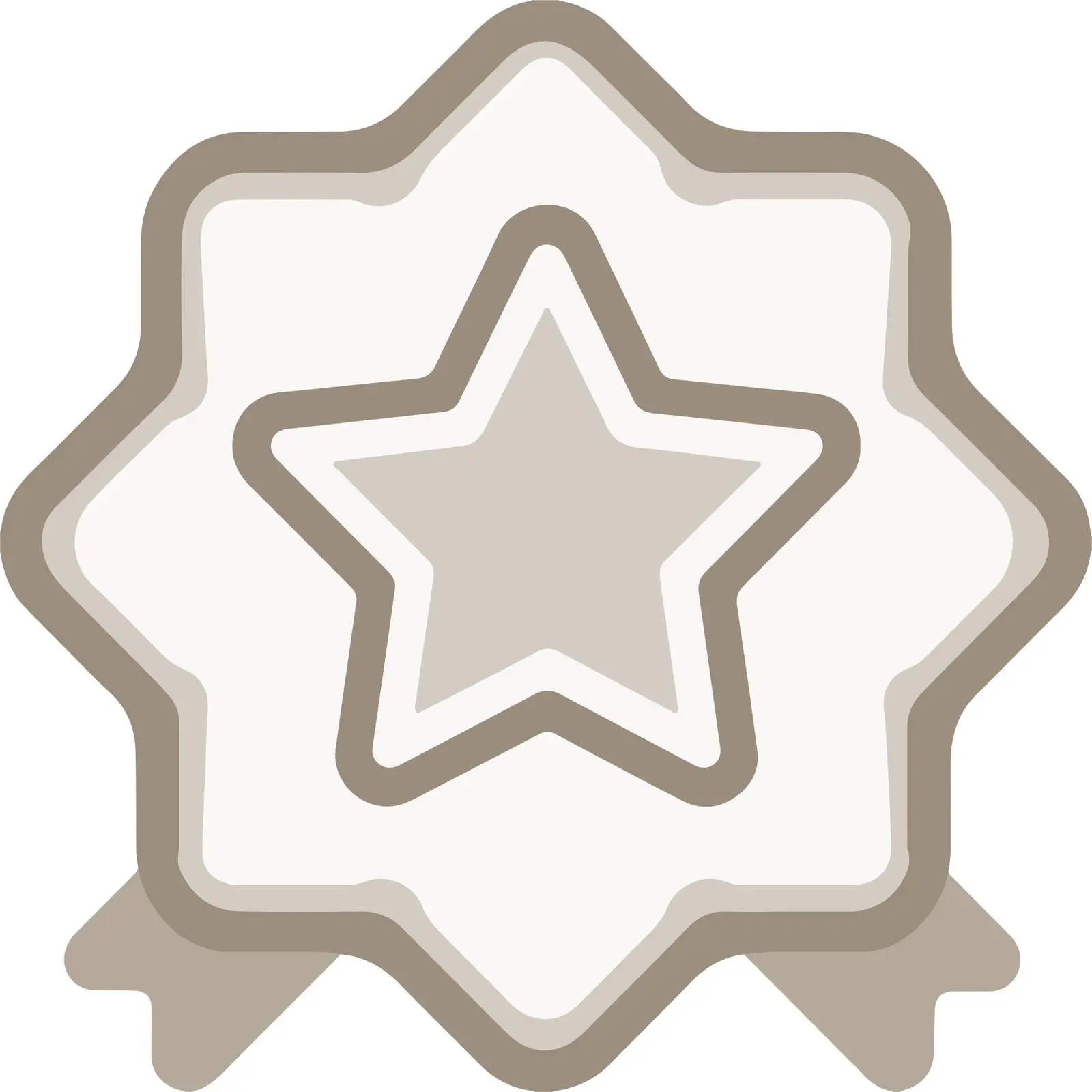 Minimalist Star Icon Design — free download from Dotvec