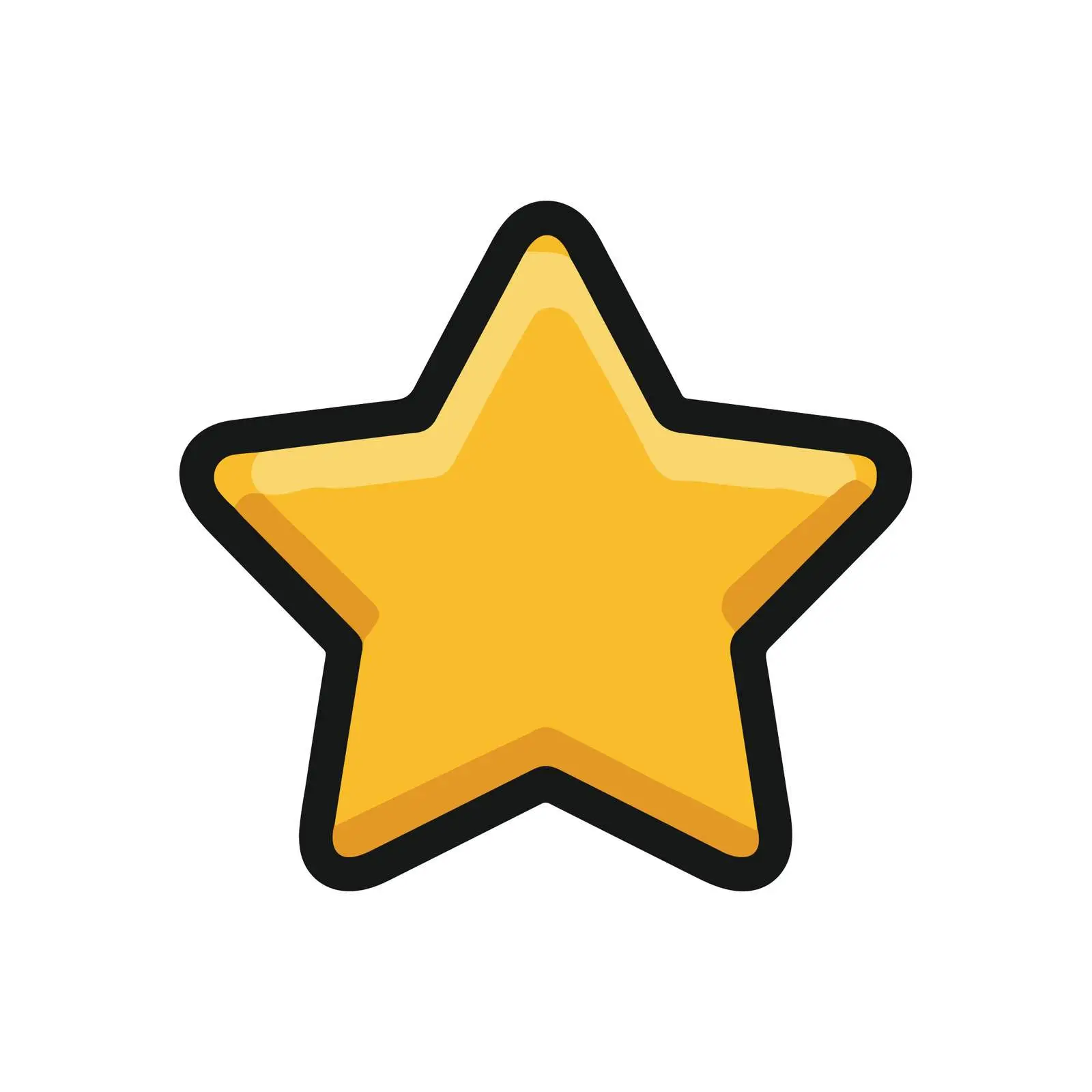 Monoline Star Icon — free download from Dotvec
