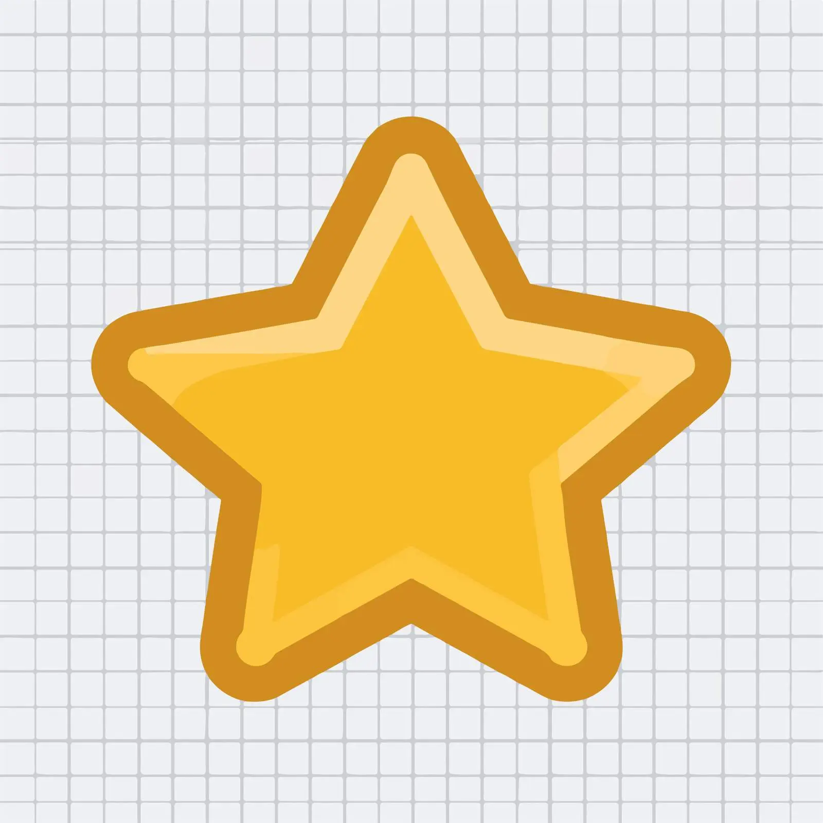 Minimal Star Icon – free flat pal image from Dotvec