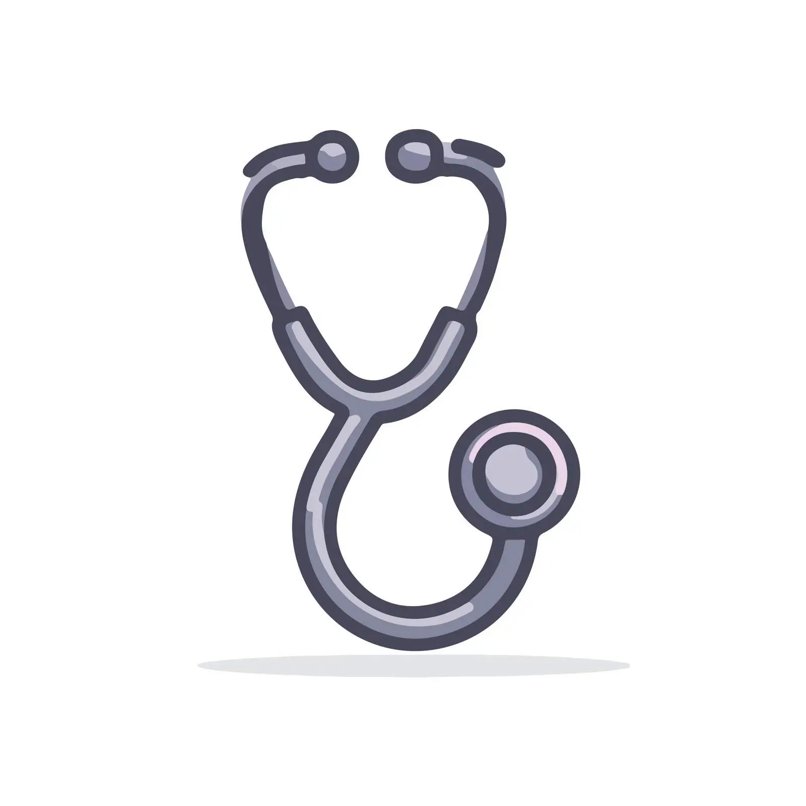 Minimal Stethoscope Icon — free download from Dotvec