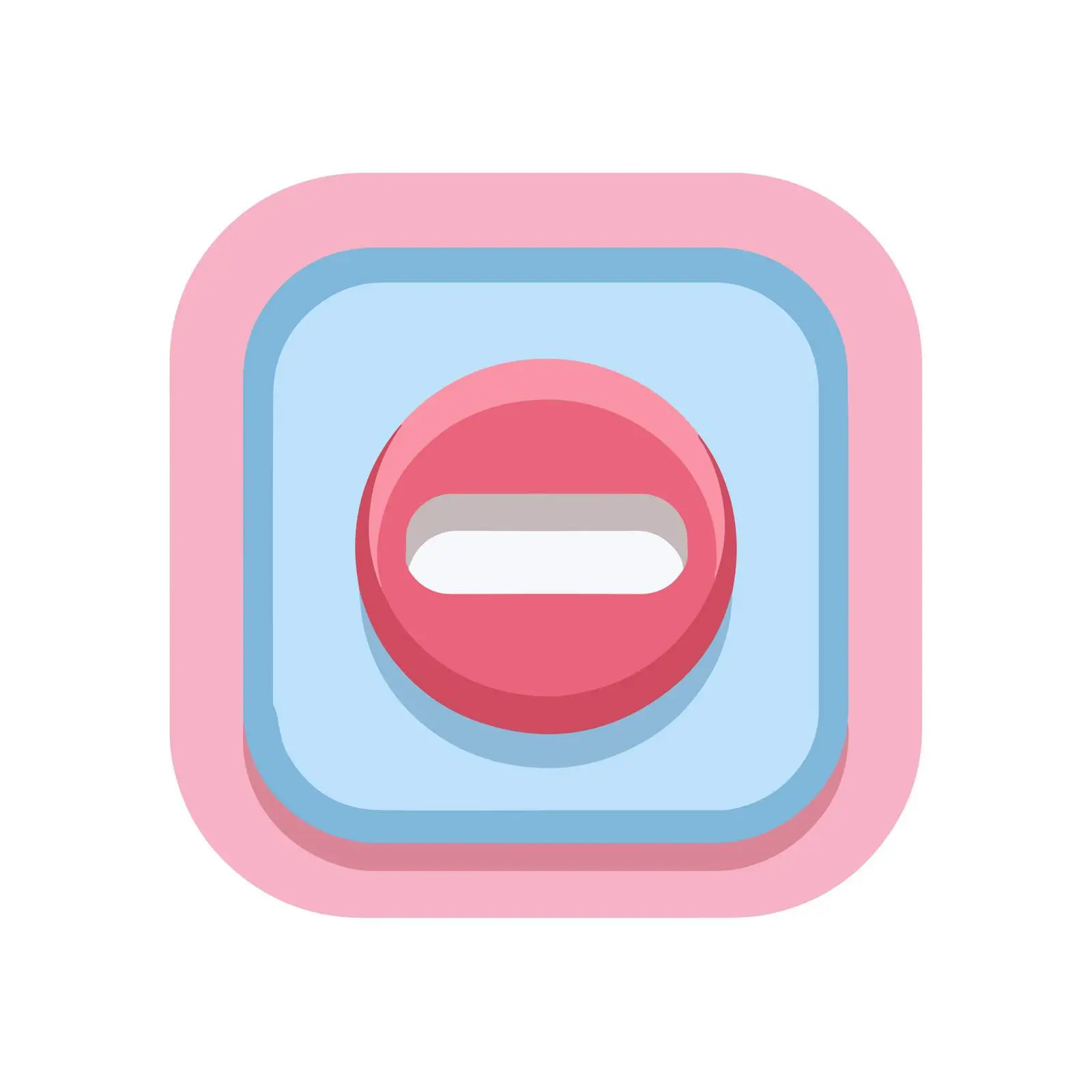 Flat Stop Button Icon Pictogram Design — free download from Dotvec