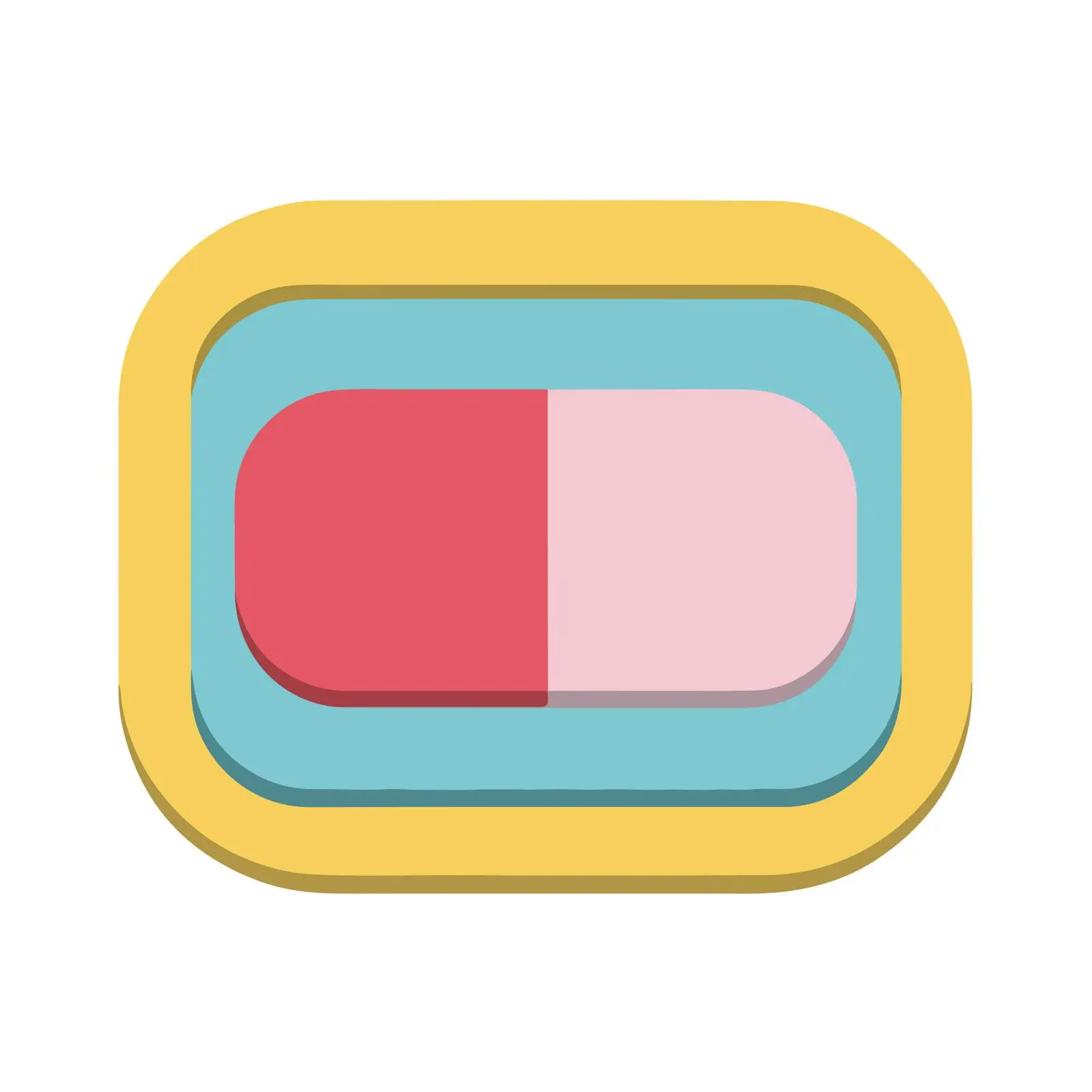 Stop Button Pictogram Flat Design Icon — free download from Dotvec