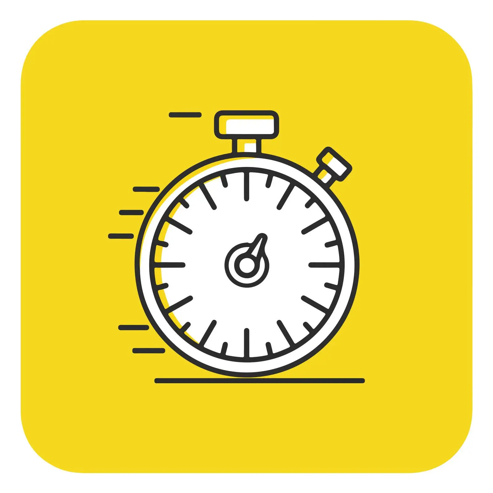 Minimal Stopwatch Icon — free download from Dotvec