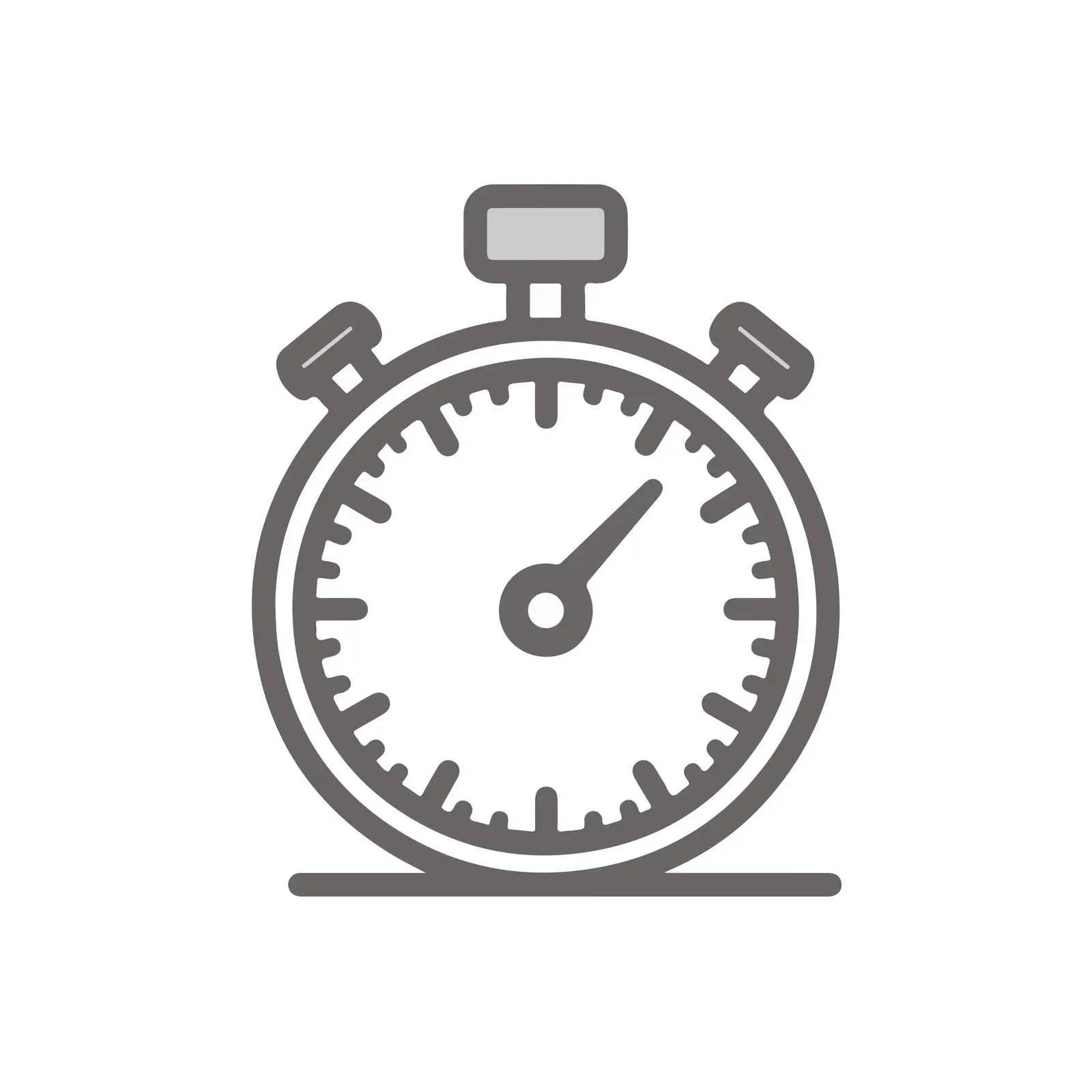 Sleek Stopwatch Icon — free download from Dotvec