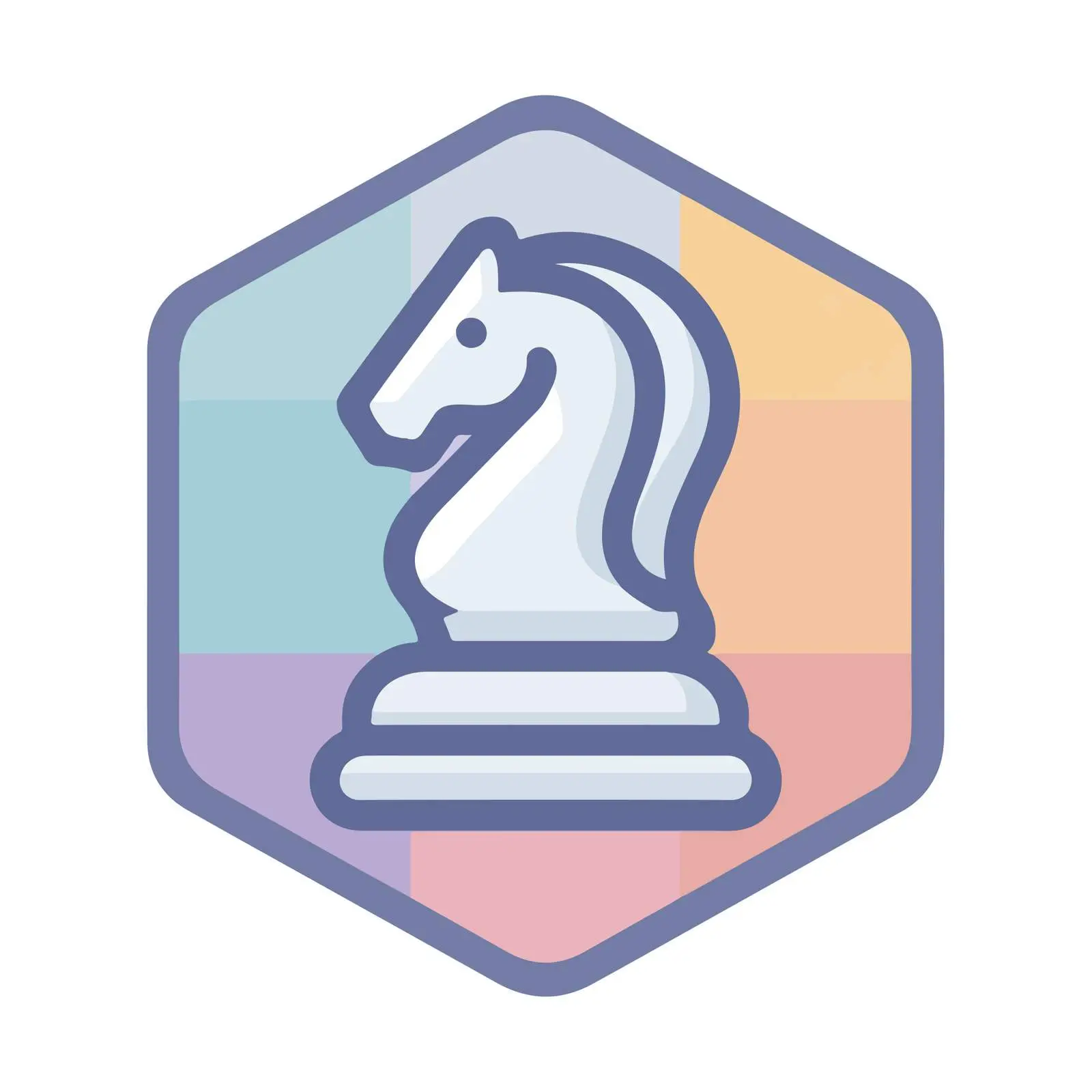 Chess Knight Strategy Icon — free download from Dotvec