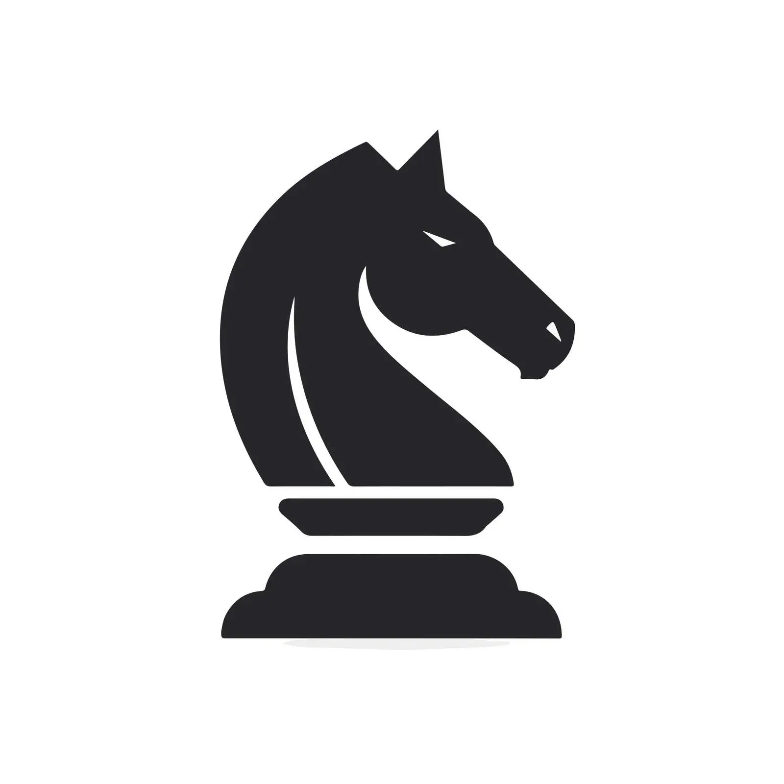 Chess Knight Strategy Icon — free download from Dotvec