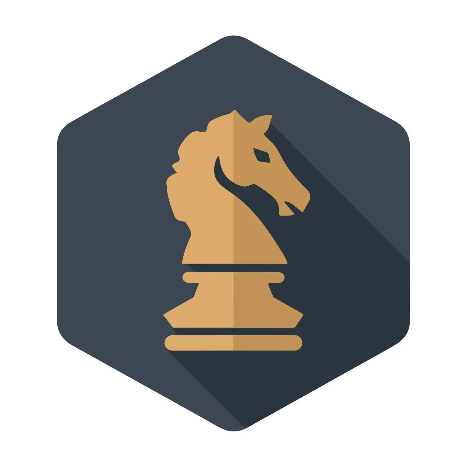 Chess Knight Strategy Icon — free download from Dotvec