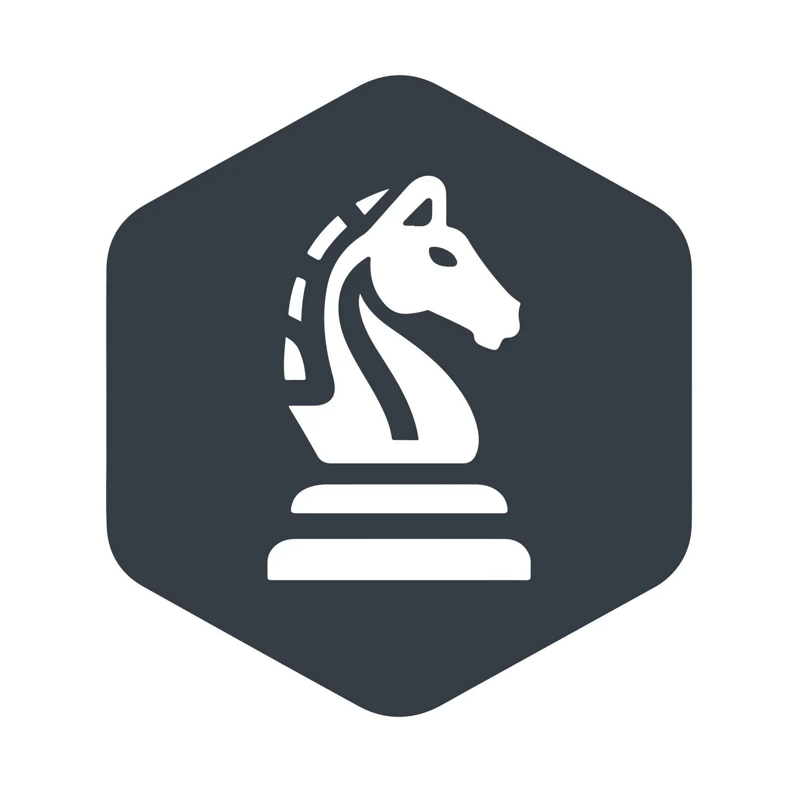 Chess Knight Strategy Icon — free download from Dotvec