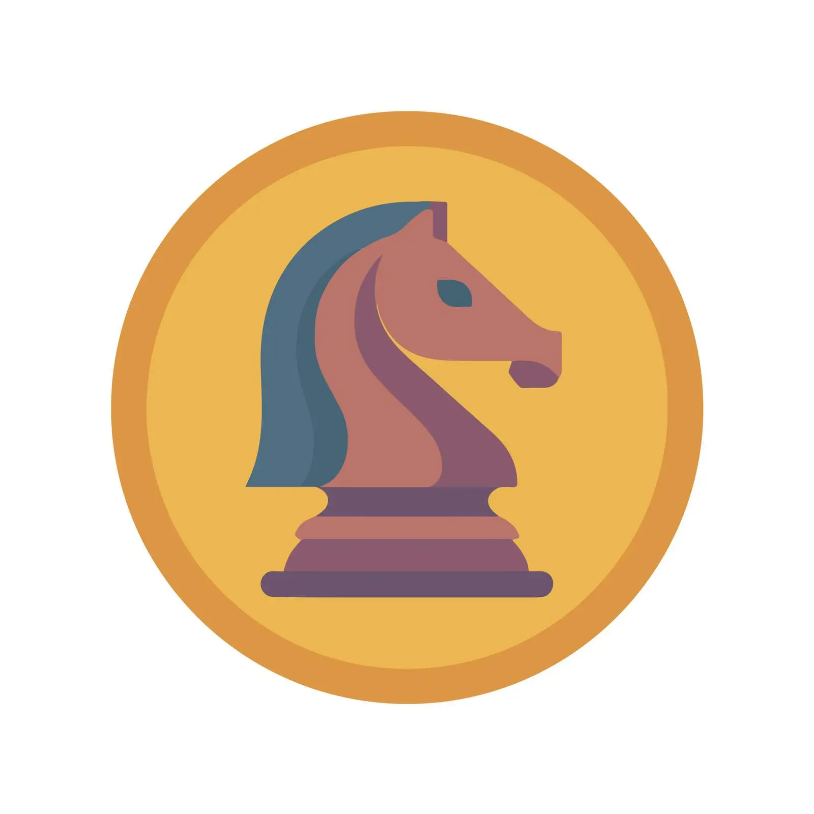 Chess Knight Strategy Icon — free download from Dotvec
