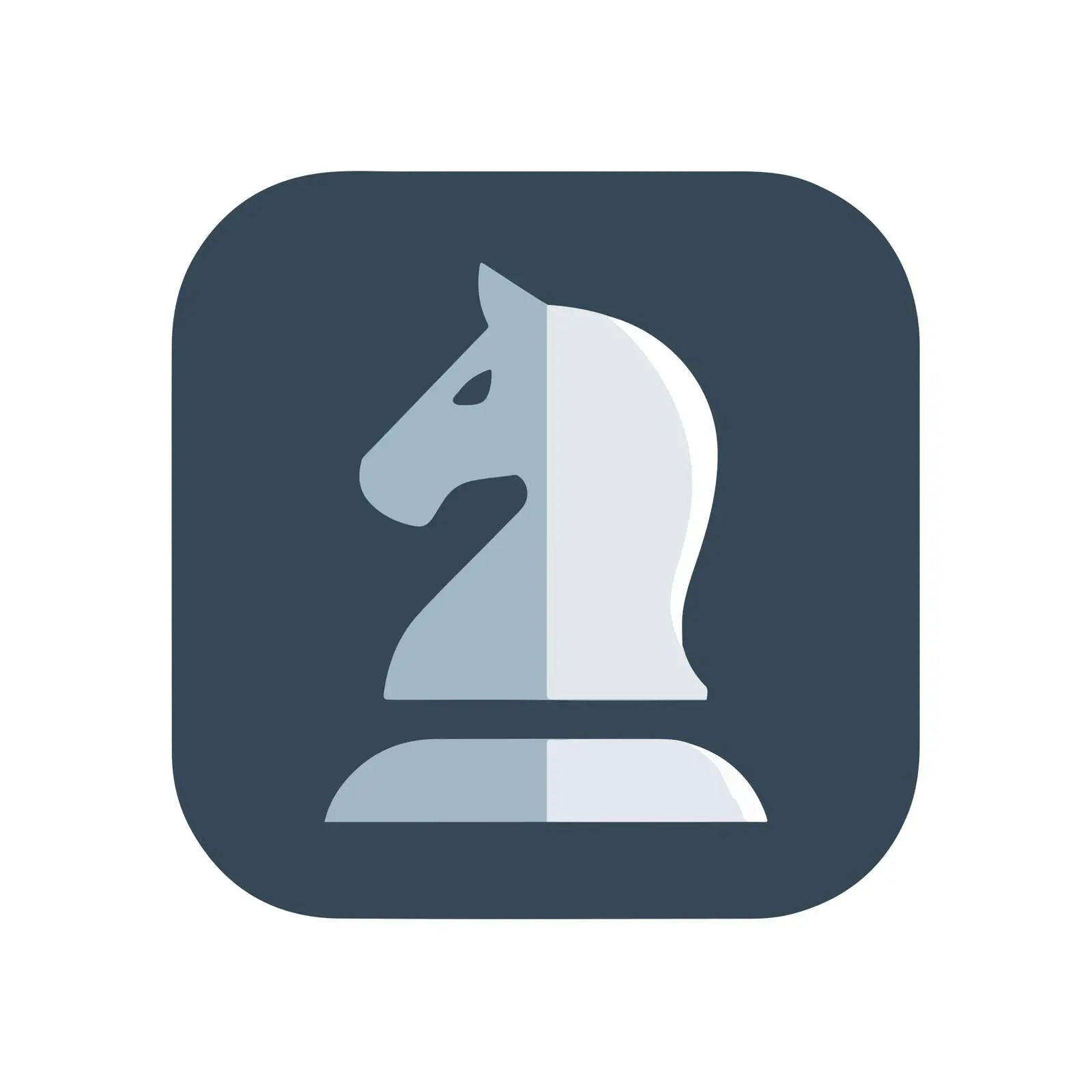 Chess Knight Strategy Icon — free download from Dotvec