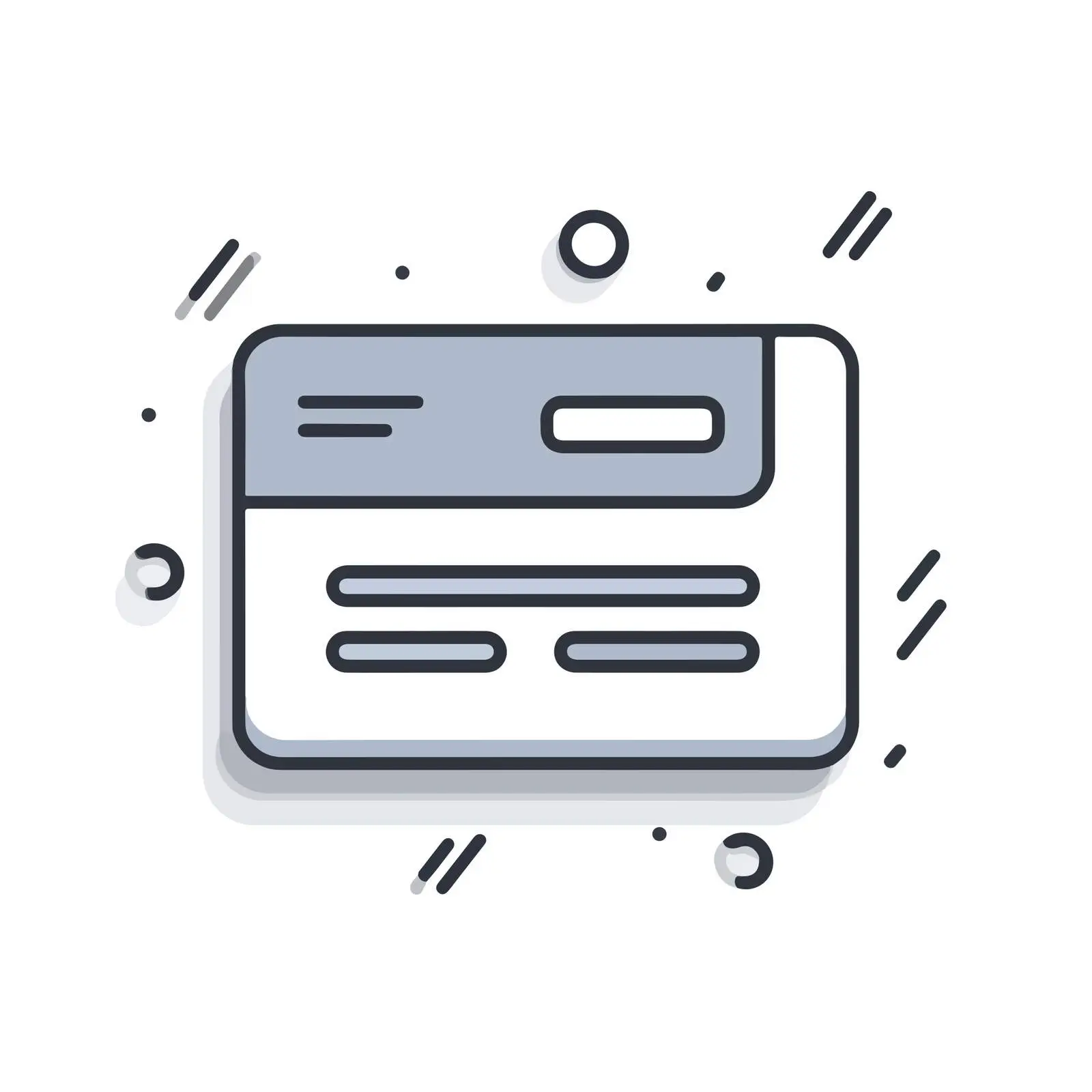 Subscription Flat Design Icon — free download from Dotvec
